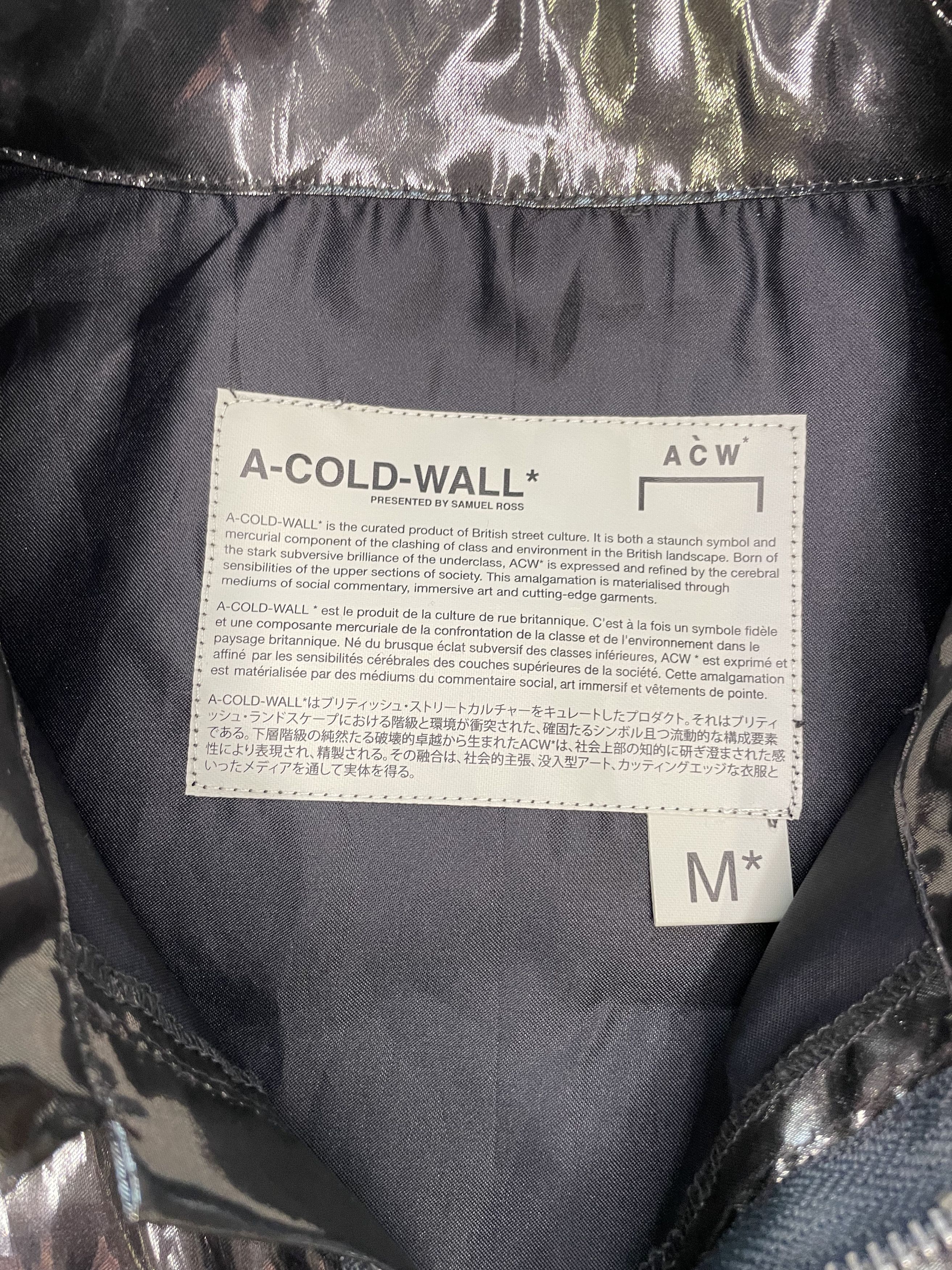 A-COLD-WALL* A-Cold-Wall* Compass Vinyl Jacket (0625) Size US M / EU 48-50 / 2 - 6 Thumbnail