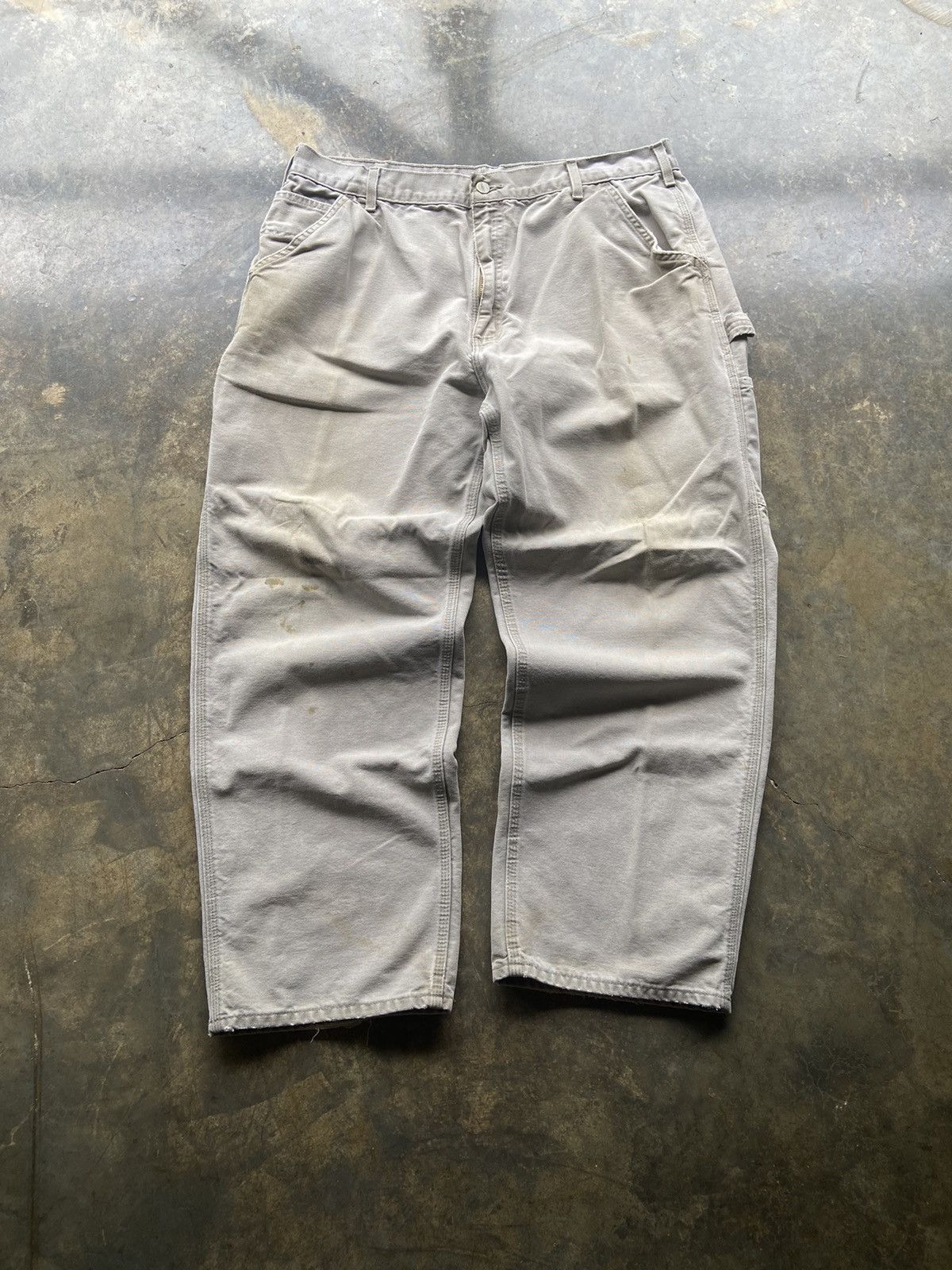 Carhartt Crazy Vintage Baggy Y2K Wide Leg Baggy Carhartt Work Pants Size US 38 / EU 54 - 2 Thumbnail