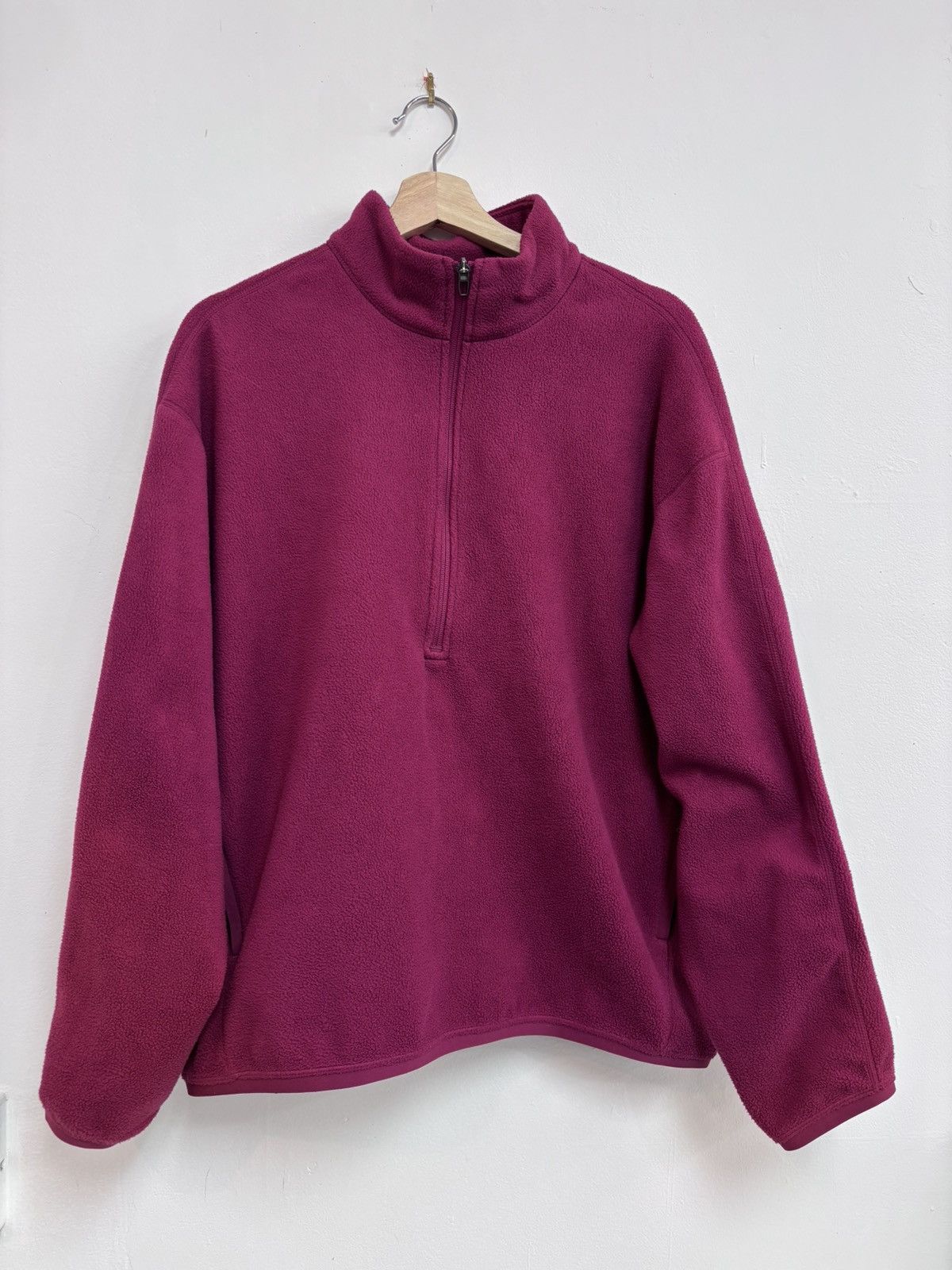Lululemon Lululemon Pomegranate fleece zip jacket Size US M / EU 48-50 / 2 - 1 Thumbnail