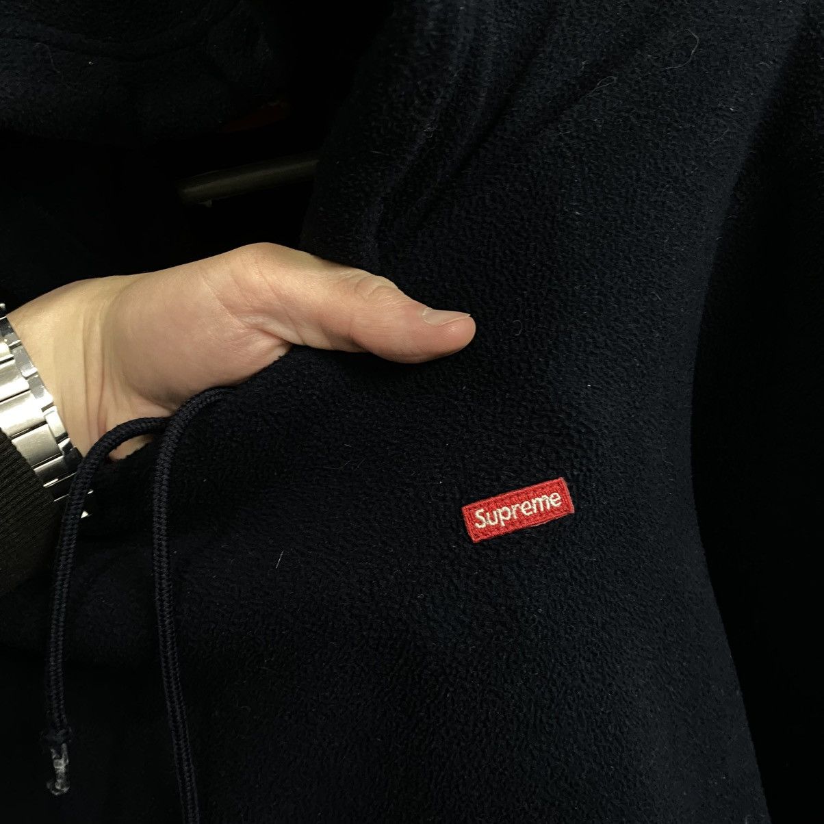 Supreme Supreme Fleece Hoodie Size US M / EU 48-50 / 2 - 6 Thumbnail