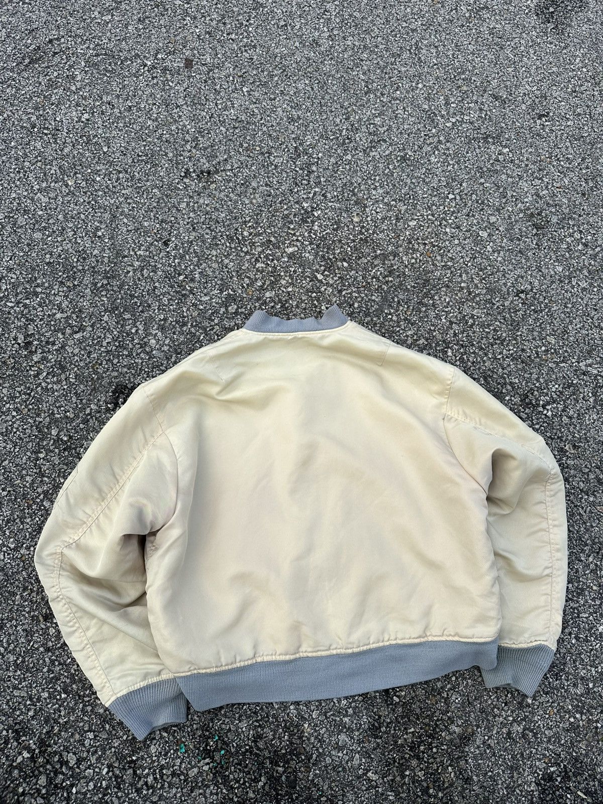 Vintage 🪖Vintage Sun Faded MA-1 Man Intermediate Bomber Jacket Size US M / EU 48-50 / 2 - 8 Thumbnail