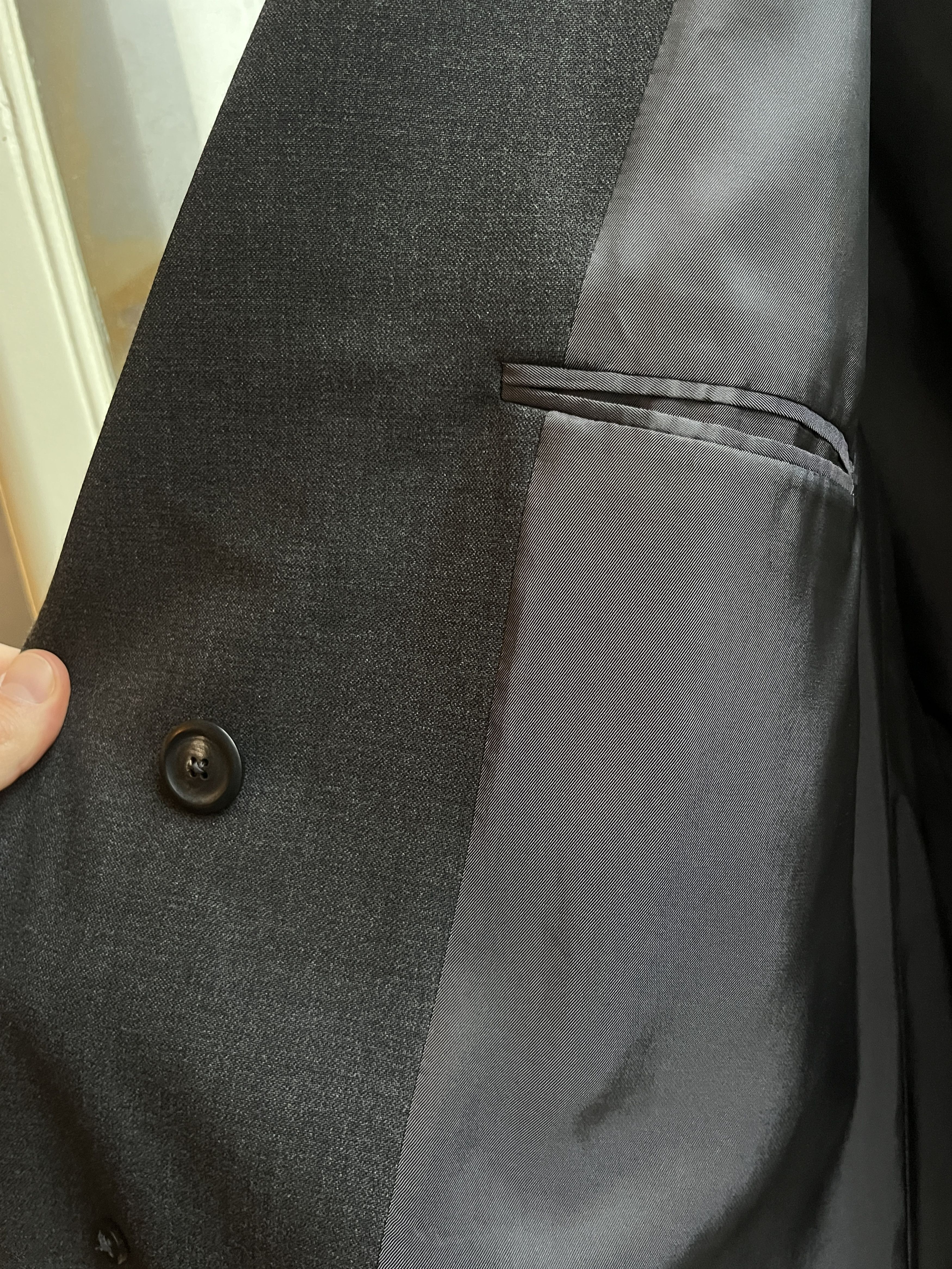 Our Legacy Our Legacy Robe Overcoat Charcoal Wool Size 50 Size US M / EU 48-50 / 2 - 4 Thumbnail