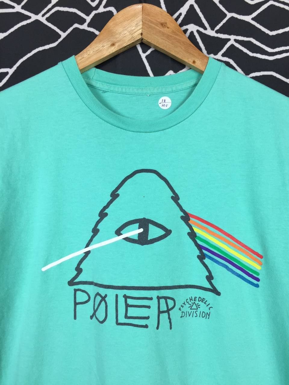 Poler × Vintage Poler Pyschedellic Division Outdoor Brand Graphic Tee Size US S / EU 44-46 / 1 - 3 Thumbnail