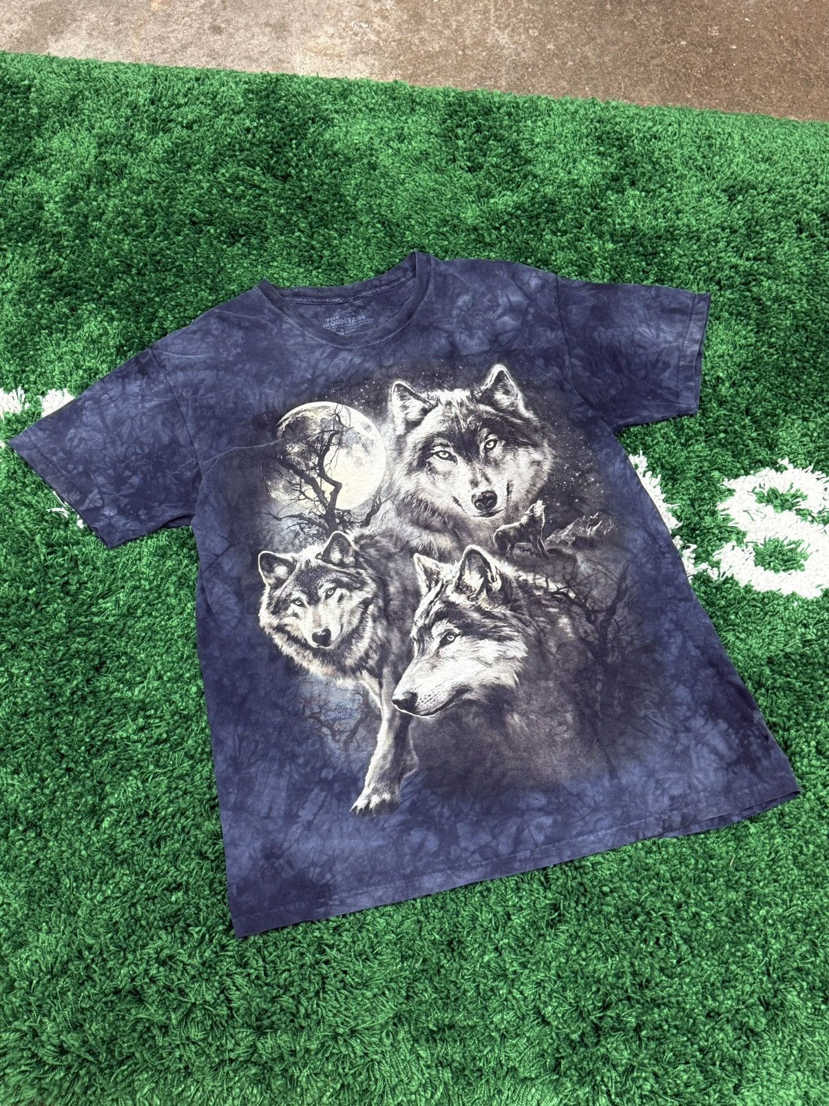 Other Wolf Pack Tie Dye Print Tee Large Size US L / EU 52-54 / 3 - 1 Thumbnail
