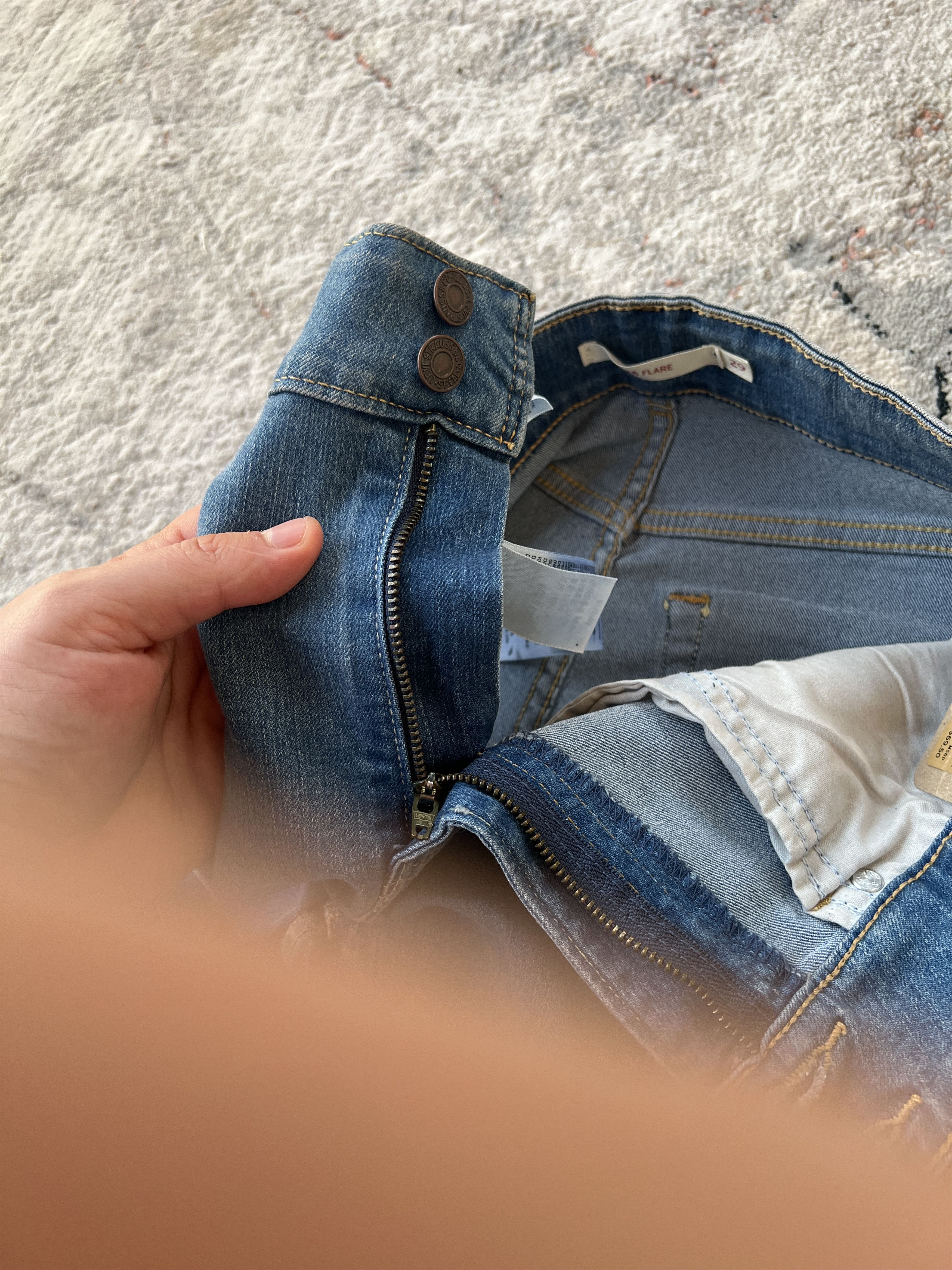 Levi's Levi's 726 Flare Jeans Size 29" - 8 Thumbnail