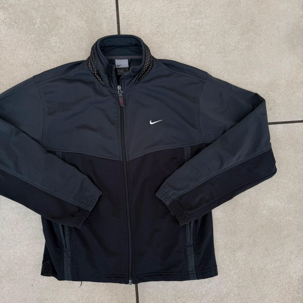 Nike Nike Vintage 90s Track Jacket Black Retro Size US S / EU 44-46 / 1 - 3 Thumbnail