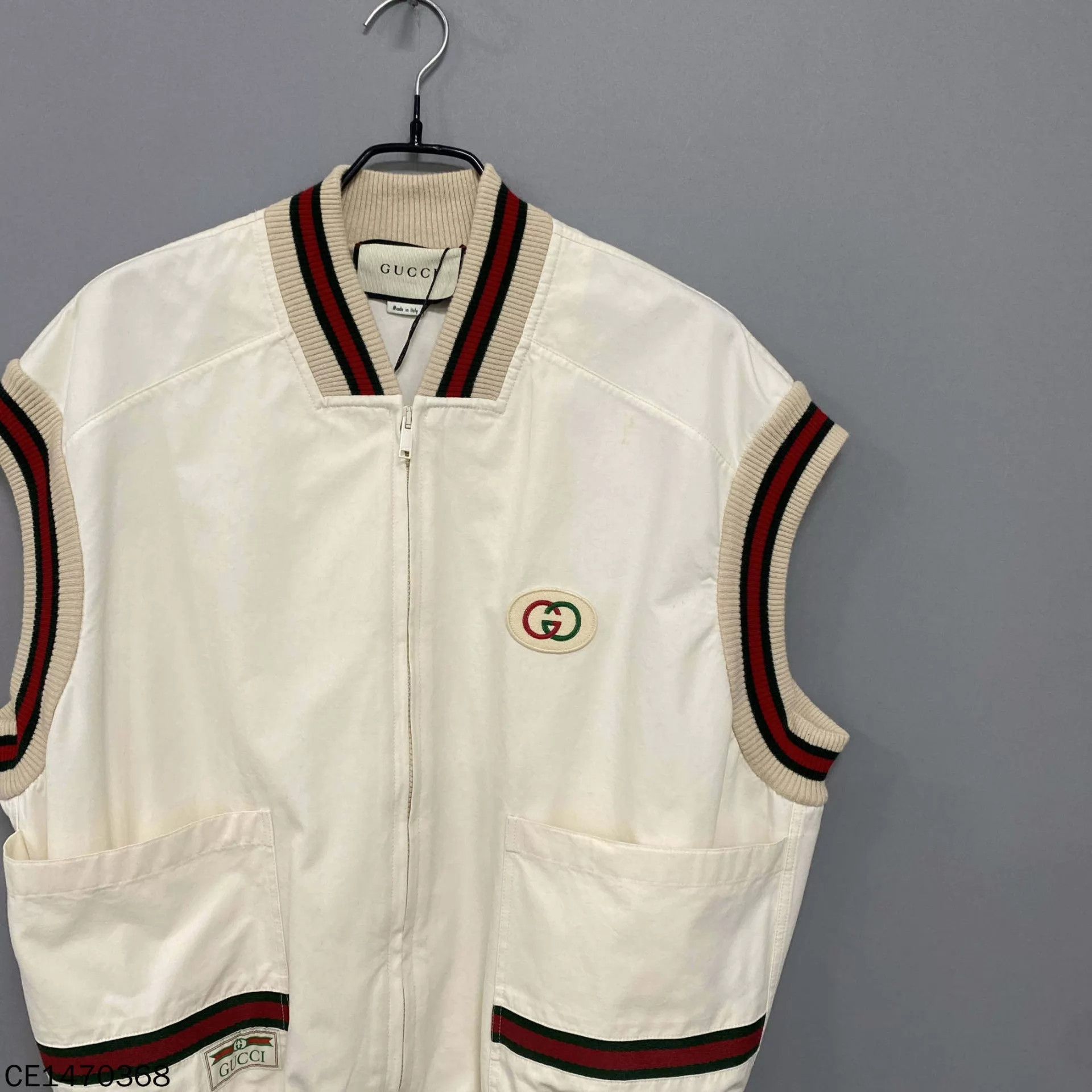 Gucci GUCCI GG Logo Vest XS Stained 99 New Size XS / US 0-2 / IT 36-38 - 2 Thumbnail