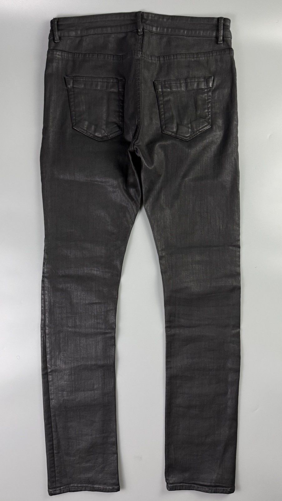 Rick Owens Drkshdw Rick Owens Drkshdw - S/S18 Detroit Cut Waxed Jeans Size US 32 / EU 48 - 16 Thumbnail