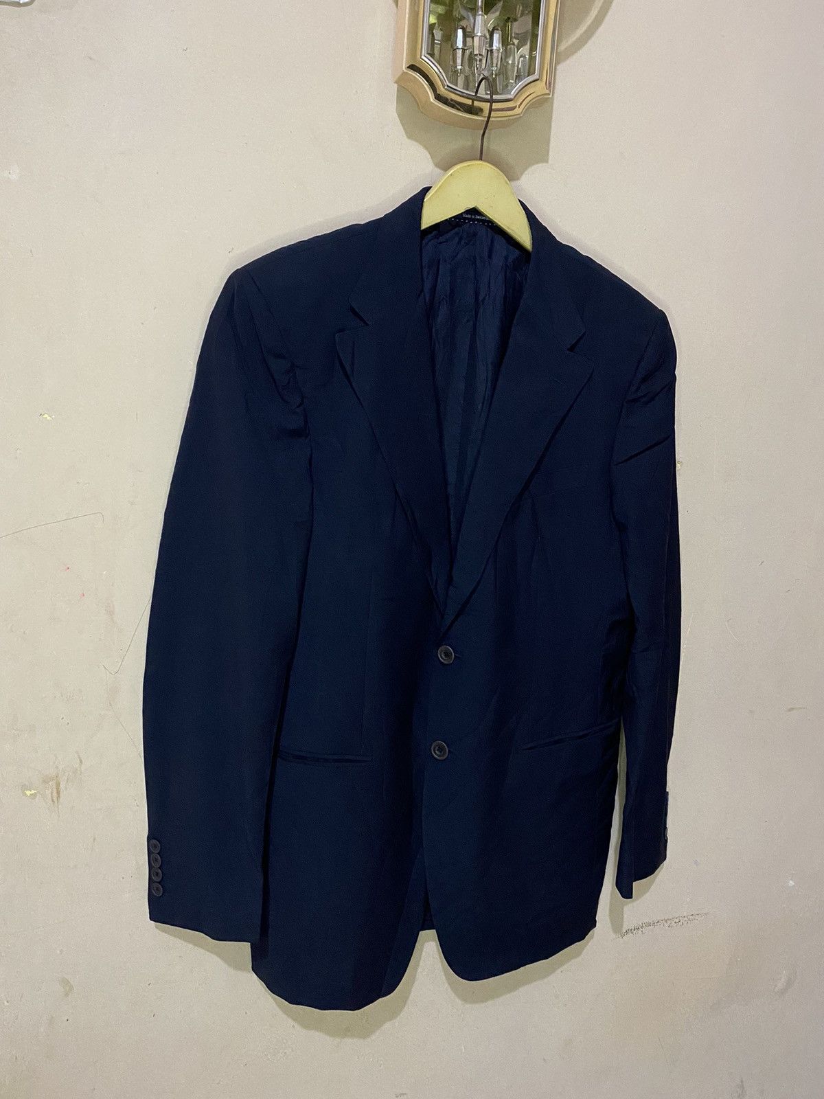 Versace Versace Blazer Made In Switzerland Size 50R - 2 Thumbnail