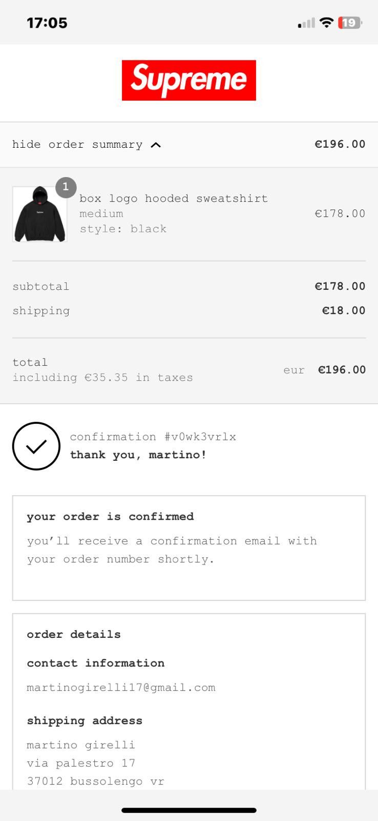 Supreme Supreme Boxlogo FW24 M Size US M / EU 48-50 / 2 - 3 Thumbnail