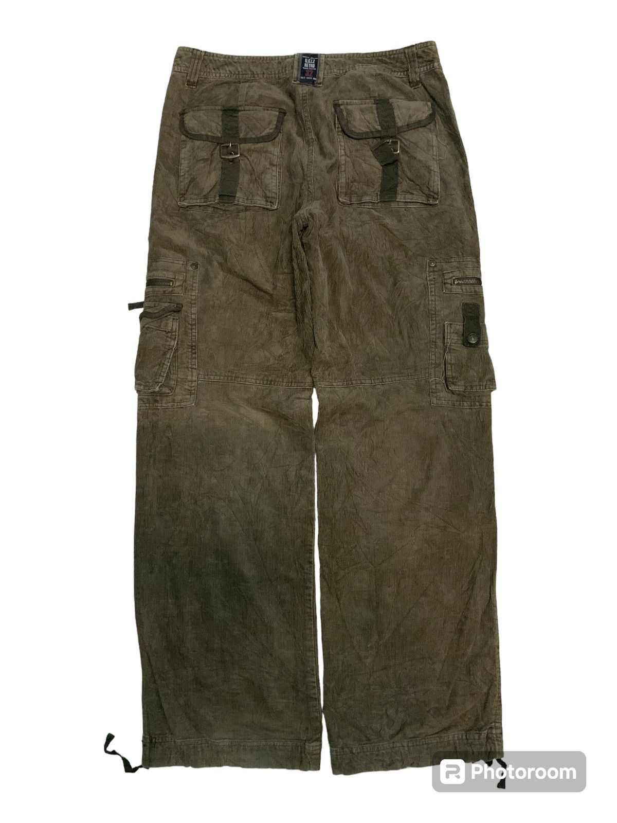 Hysteric Glamour 💥 Japanese U.G.I.Z Corduroy Cargo Pant Size US 33 - 2 Thumbnail