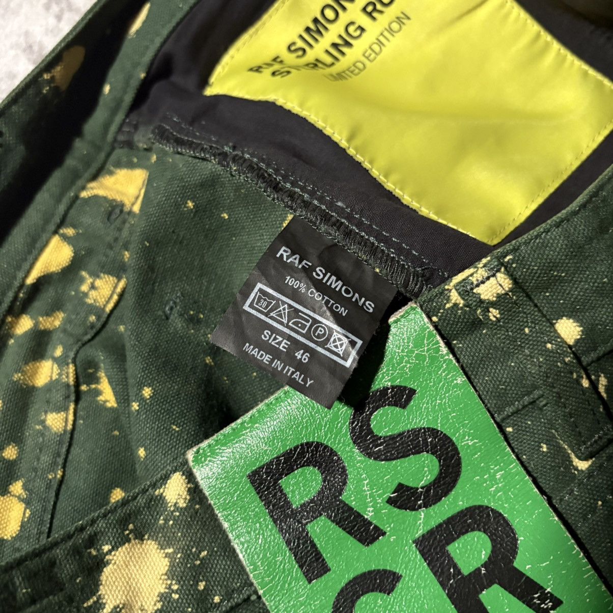 Raf Simons × Sterling Ruby Sterling Ruby x Raf Simons AW14 Bleached Green Denim Jeans Size US 30 / EU 46 - 12 Thumbnail