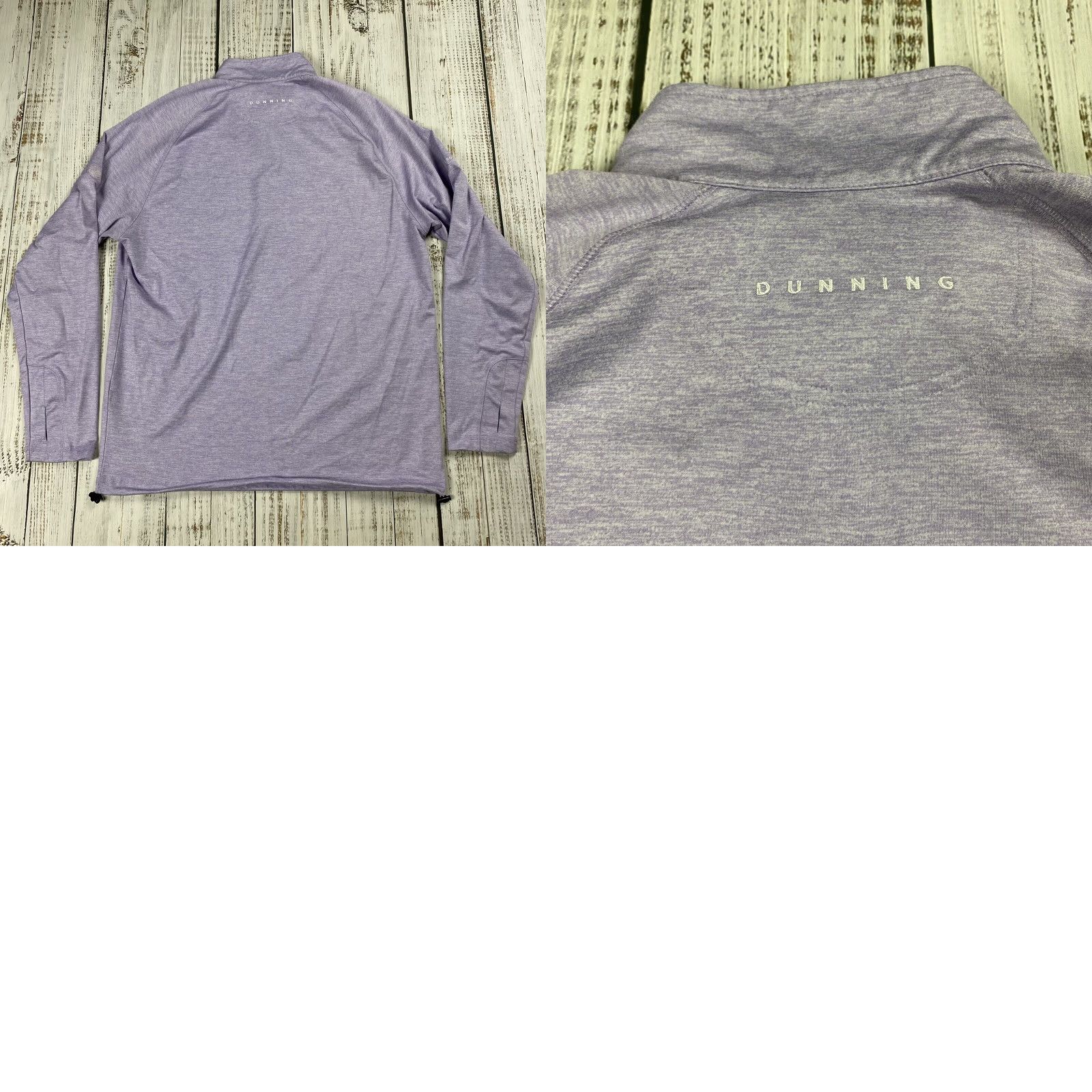 Vintage DUNNING GOLF PULLOVER 1/4 ZIP L Purple PERFORMANCE BODY GOLF NYC PETE'S Men Size US L / EU 52-54 / 3 - 8 Thumbnail
