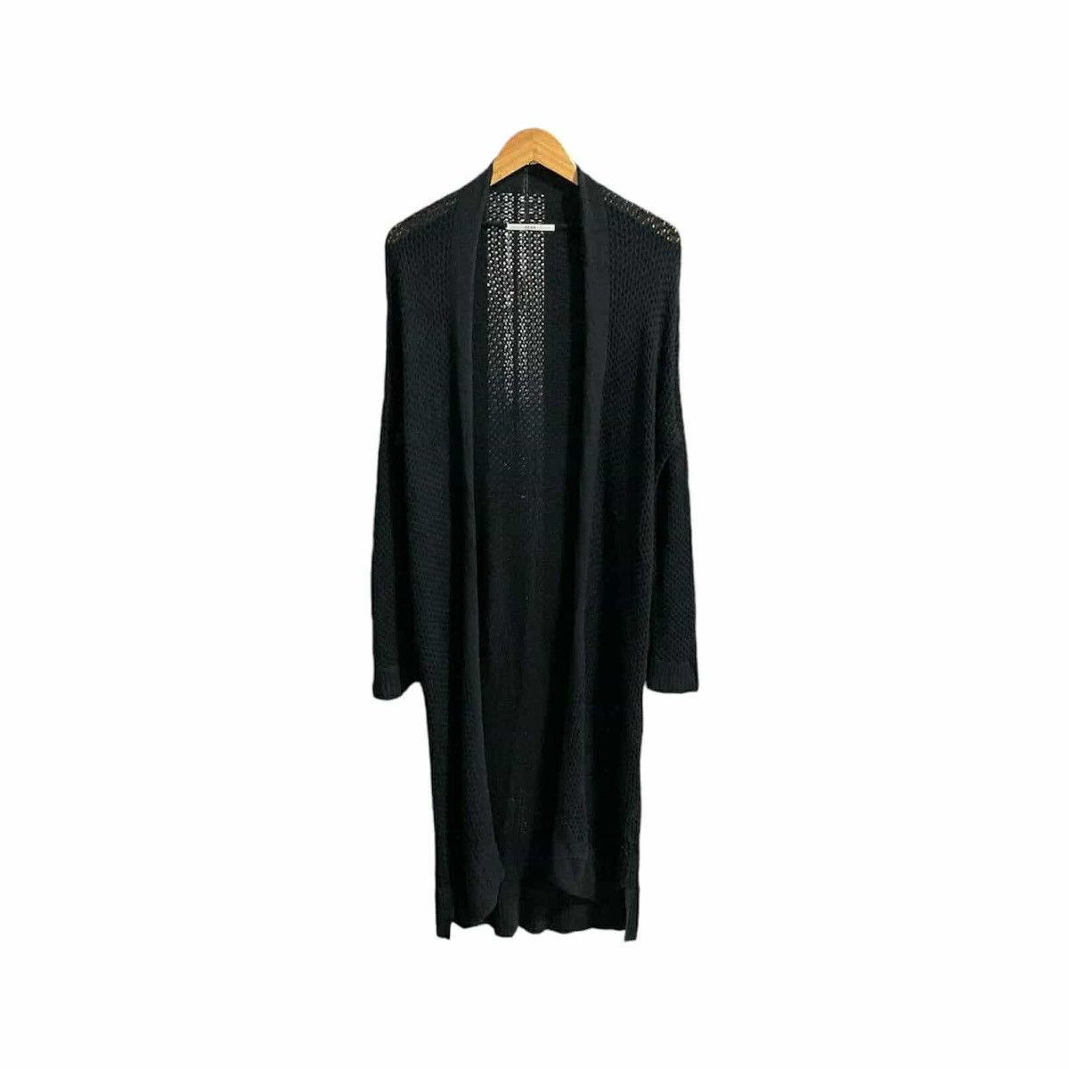 If Six Was Nine × Japanese Brand × Le Grande Bleu (L.G.B.) 🔥Y2K Japanese Yevs Goth Punk Mesh Open Knit Long Cardigan Size US XL / EU 56 / 4 - 1 Thumbnail