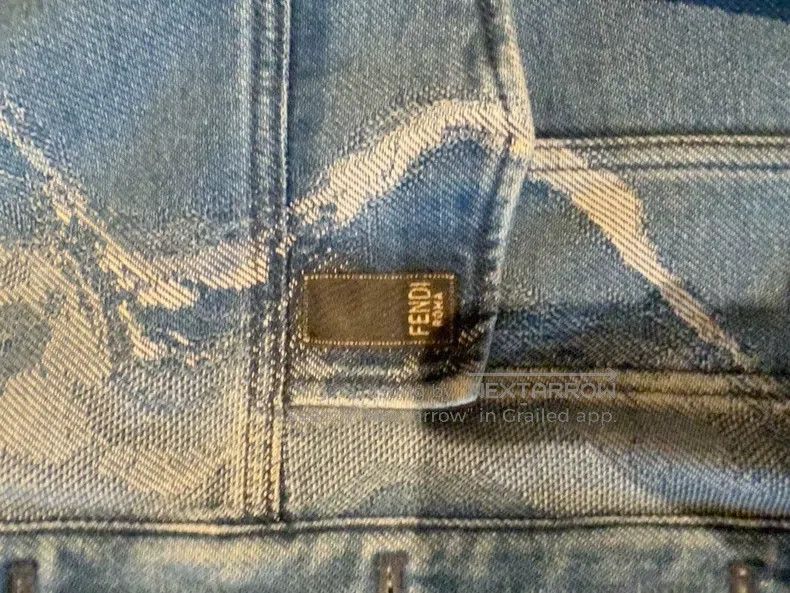 Fendi Fendi Denim Jacket Size US M / EU 48-50 / 2 - 3 Thumbnail