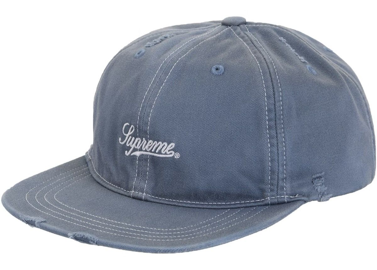 Supreme Supreme Distressed Script 6-Panel Size ONE SIZE - 1 Thumbnail