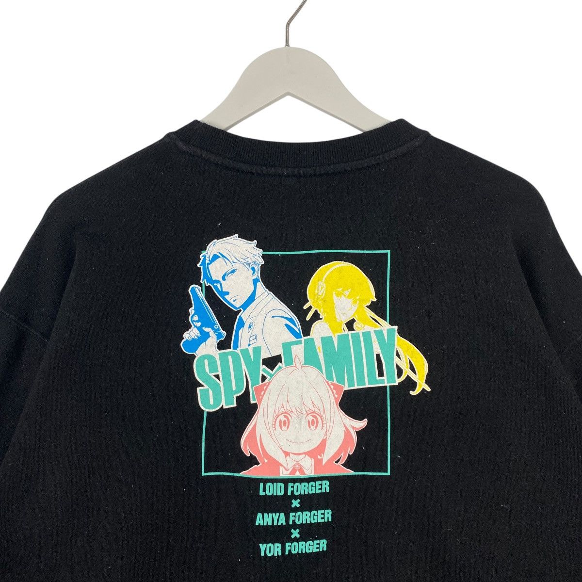 Other Vintage SPY X FAMILY Crewneck Sweatshirt Black Size L Size US L / EU 52-54 / 3 - 5 Thumbnail