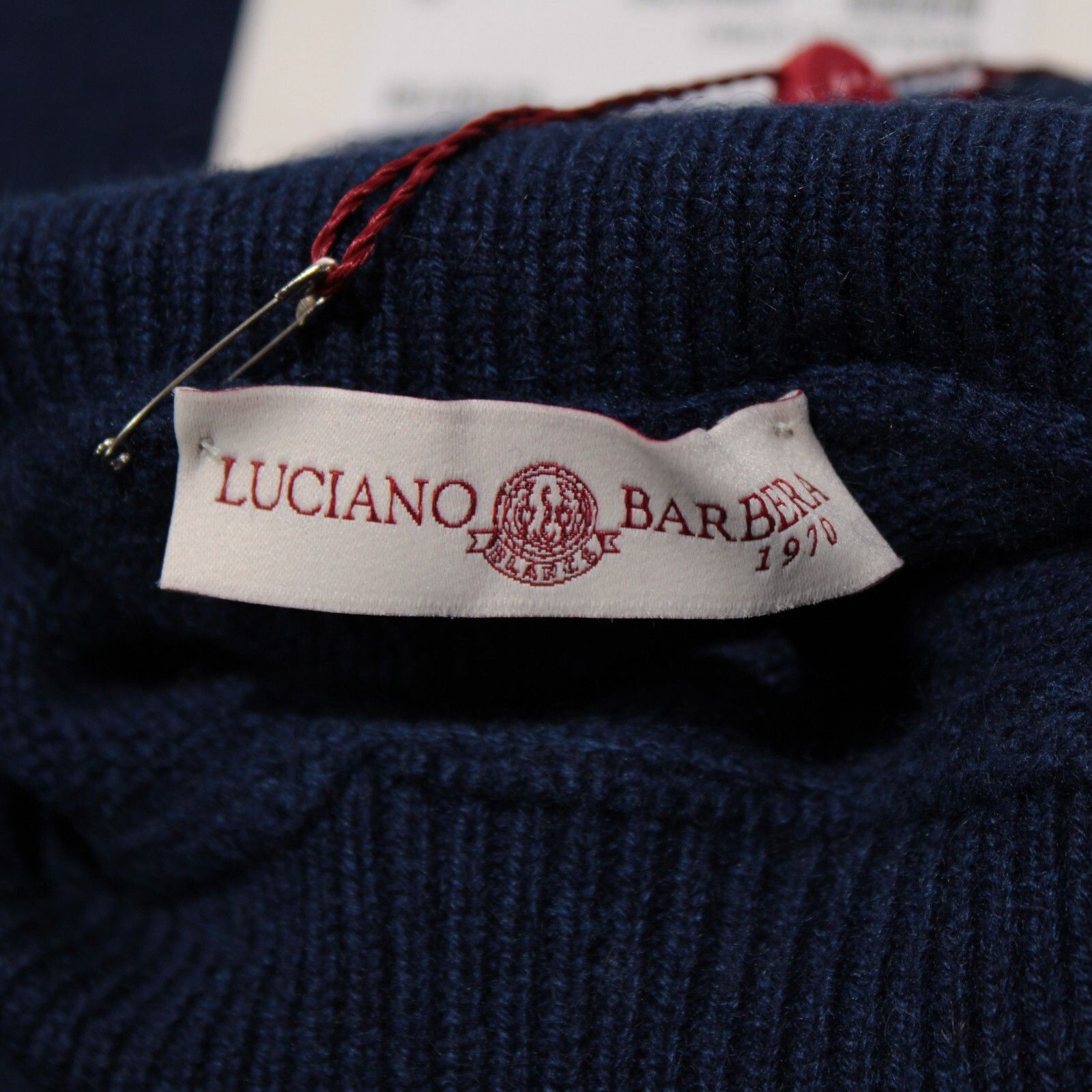 Luciano Barbera Luciano Barbera Sweater Size US M in Blue Size US M / EU 48-50 / 2 - 7 Thumbnail
