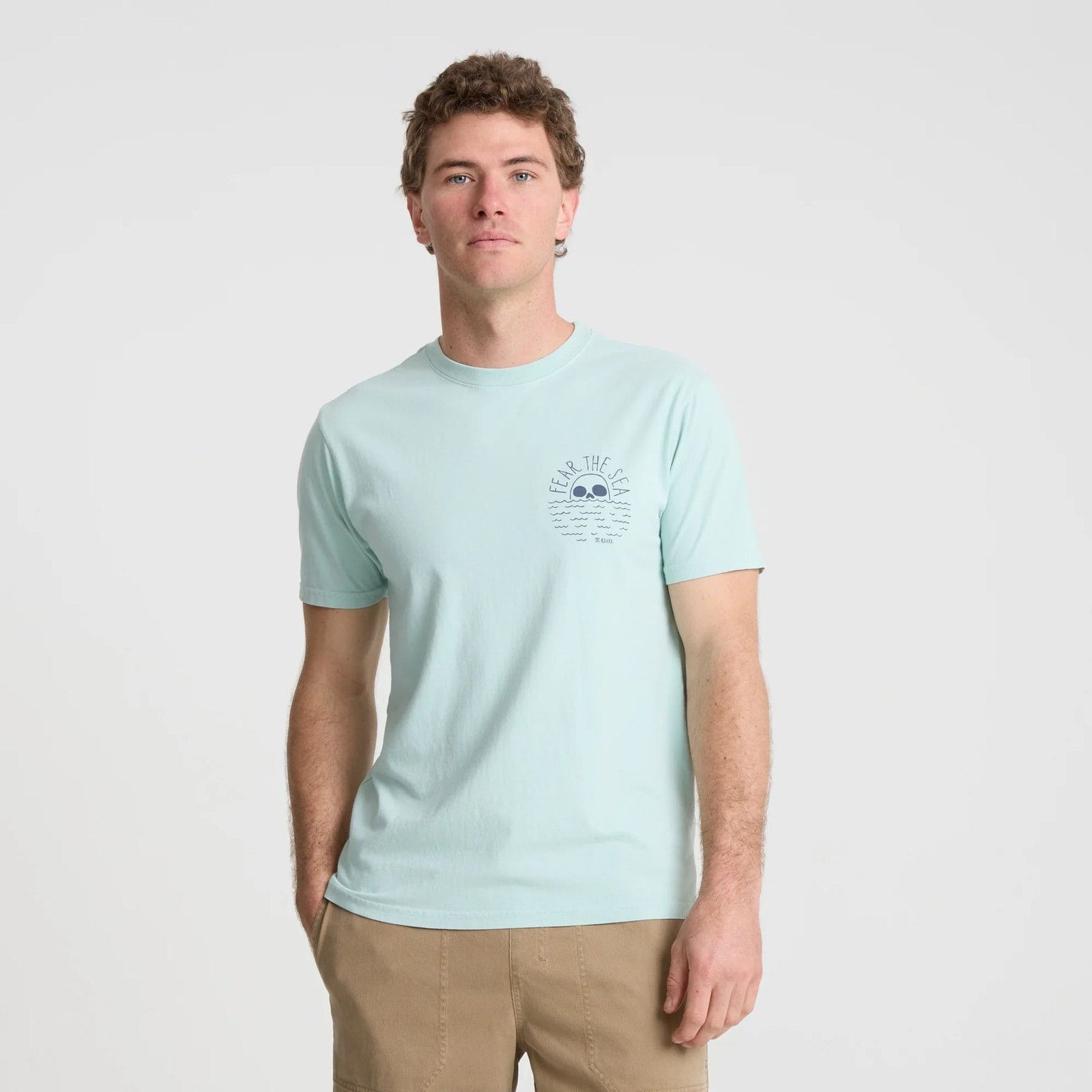 Roark NWT Roark Fear the Sea Premium Tee in Harbour sz XL Size US XL / EU 56 / 4 - 1 Thumbnail