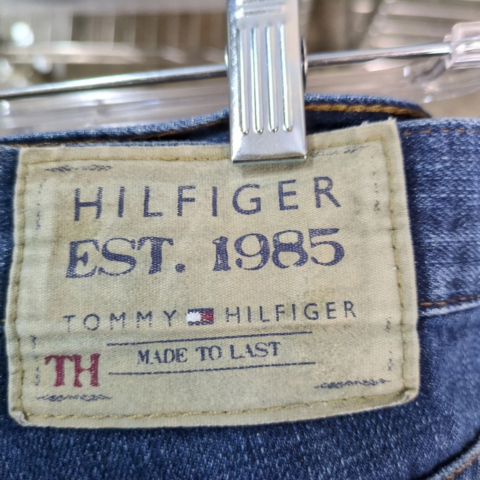 Tommy Hilfiger Tommy Hilfiger Freedom Jeans Men's 42x32 Wide Straight Leg Size US 42 / EU 58 - 7 Thumbnail
