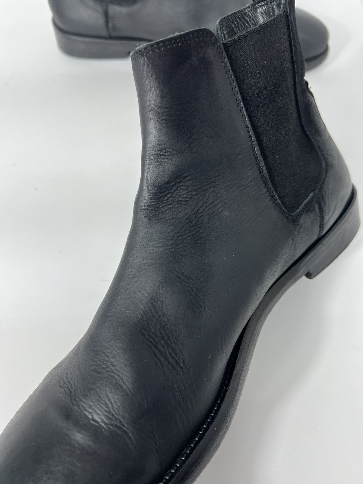Zadig & Voltaire Vintage luxury Zadig & Voltaire Leather Chelsea Boots Sz 46 Size US 13 / EU 46 - 4 Thumbnail