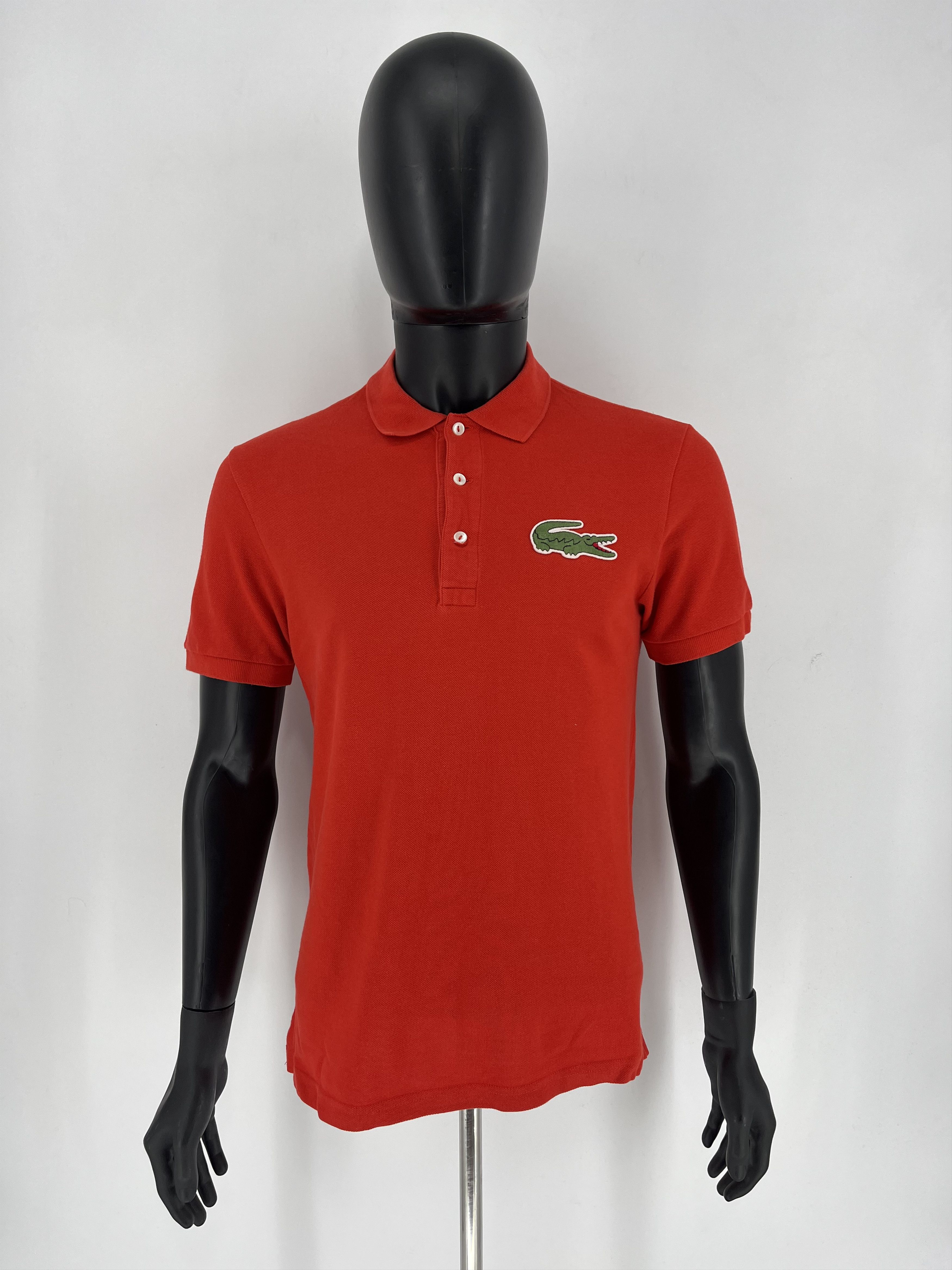 Lacoste Vintage Y2K Lacoste Big Logo T-Shirts Size US S / EU 44-46 / 1 - 2 Thumbnail