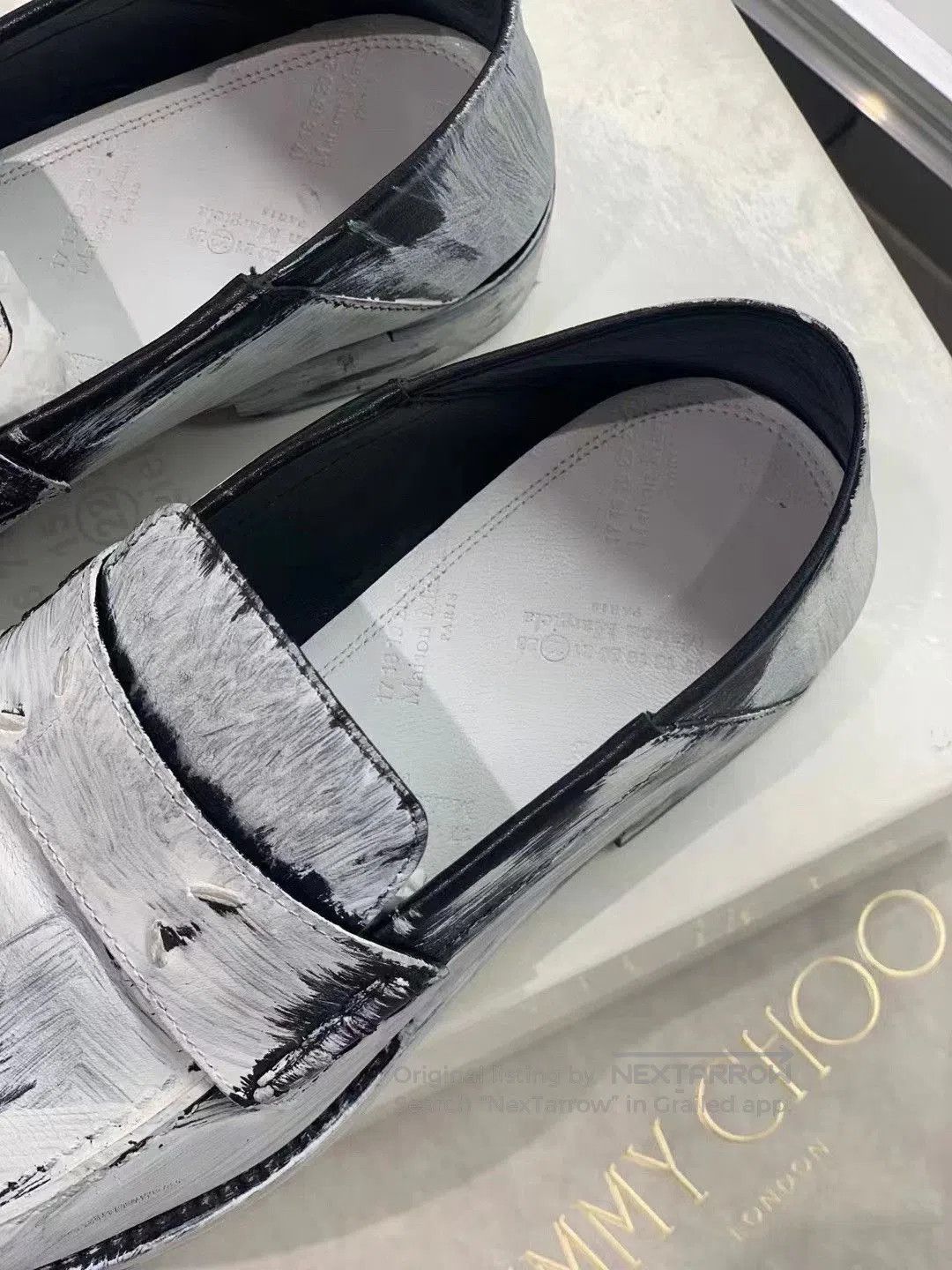 Maison Margiela Maison Margiela Women's Painted Loafers. Size US 4 / IT 34 - 4 Thumbnail