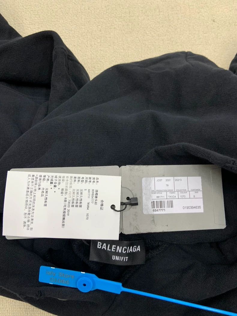 Balenciaga Balenciaga Colour matching letter printed pattern fleece p Size US S / EU 44-46 / 1 - 4 Thumbnail