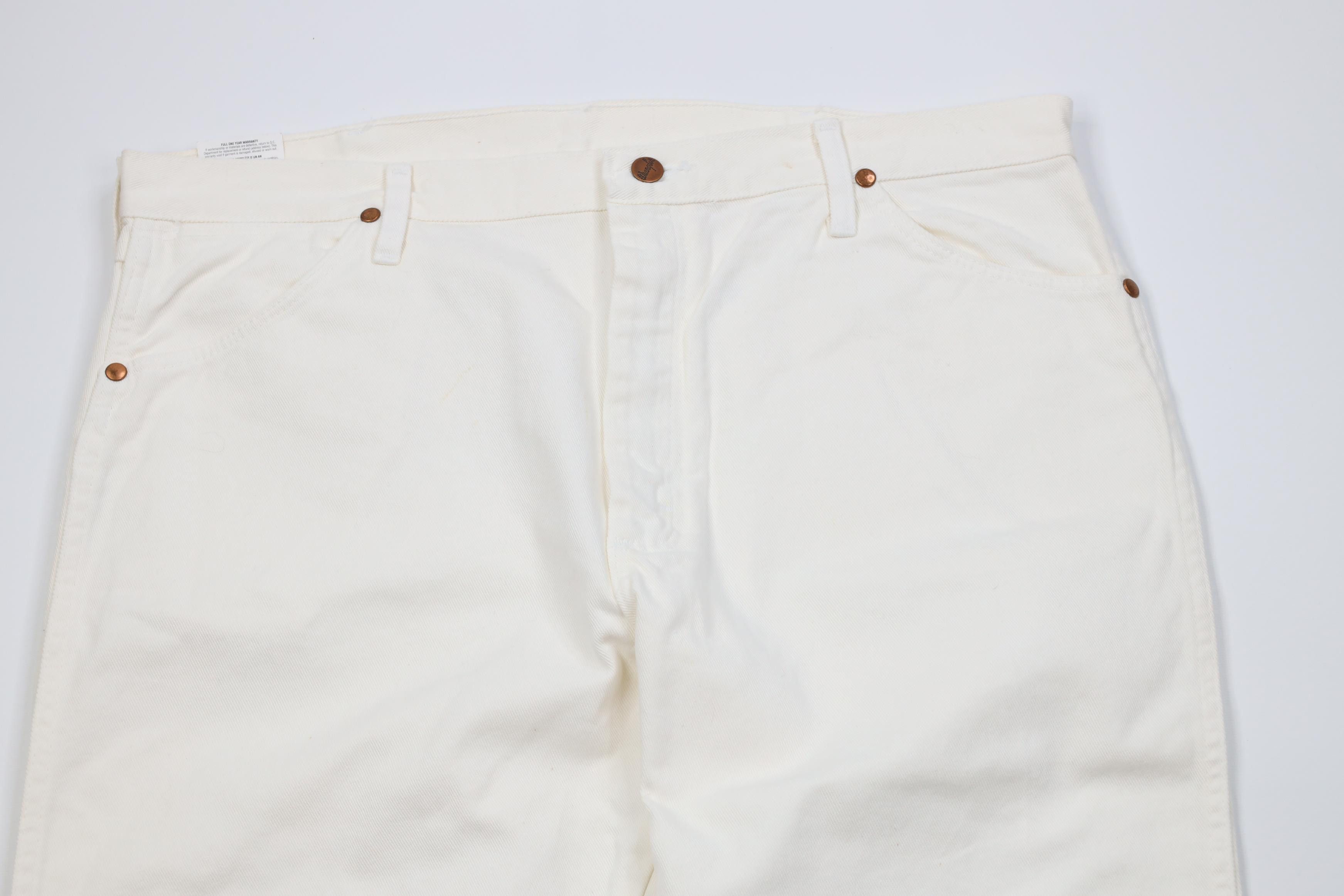 Wrangler Deadstock Vintage Y2K 2006 Wrangler MWZ Cowboy Rodeo Jeans Size US 38 / EU 54 - 2 Thumbnail