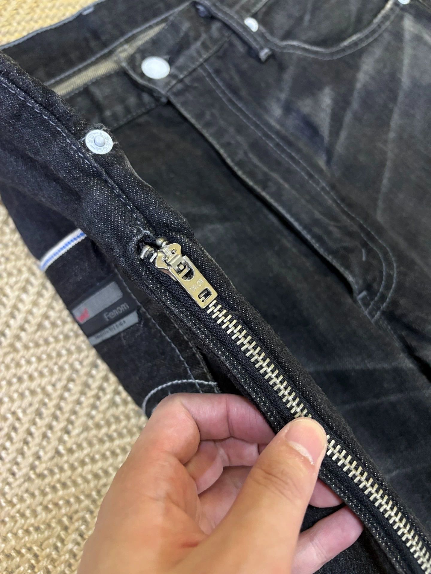 Levi's LEVIS FENOM 505 W34 Black Heavy Wash White-Button Size US 34 / EU 50 - 8 Thumbnail