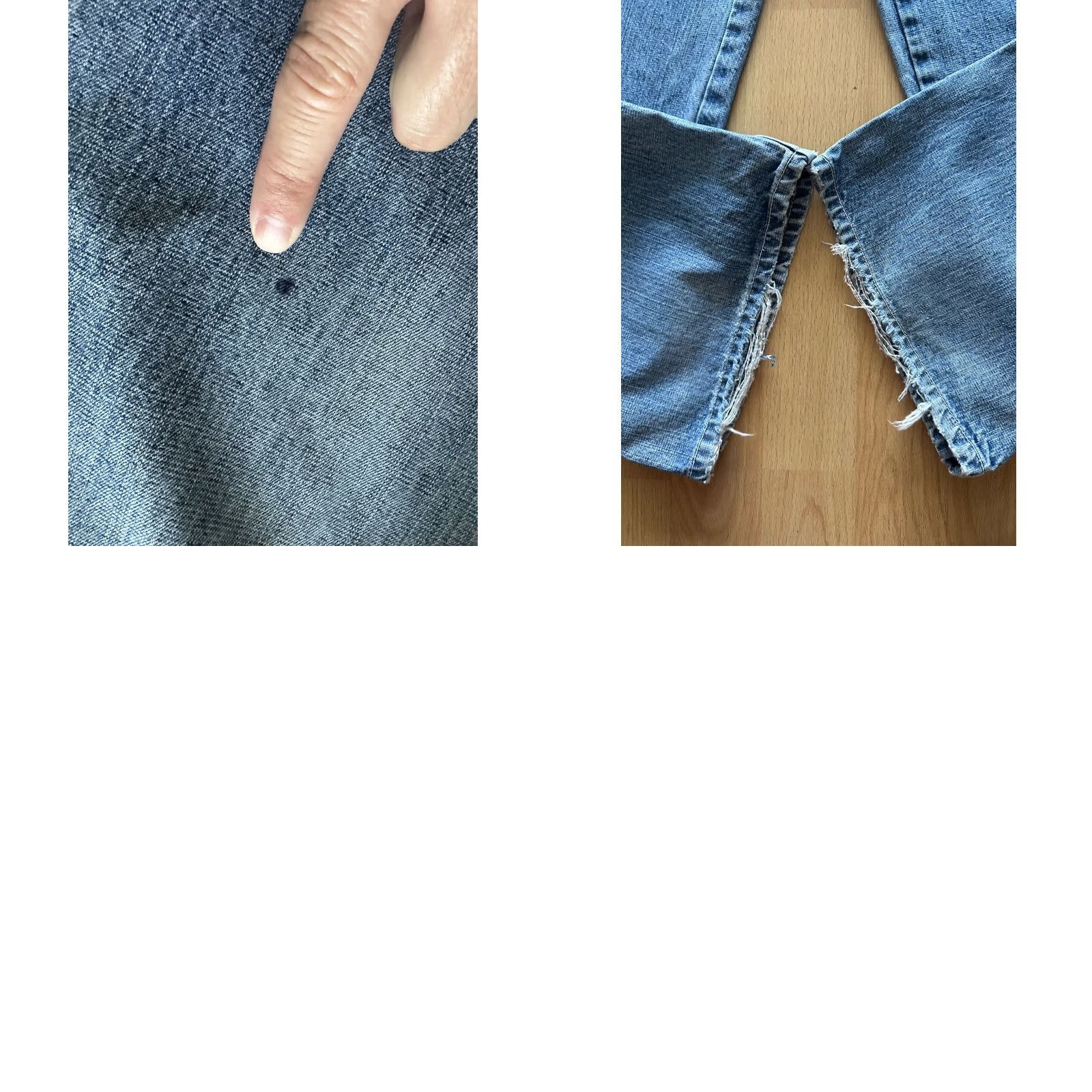 Vintage VINTAGE Wu Wear Jeans Wu Tang Hip Hop Baggy Cargo Denim 90s 30x32 Men Blue Baggy 5-Pocket Size US 30 / EU 46 - 9 Thumbnail