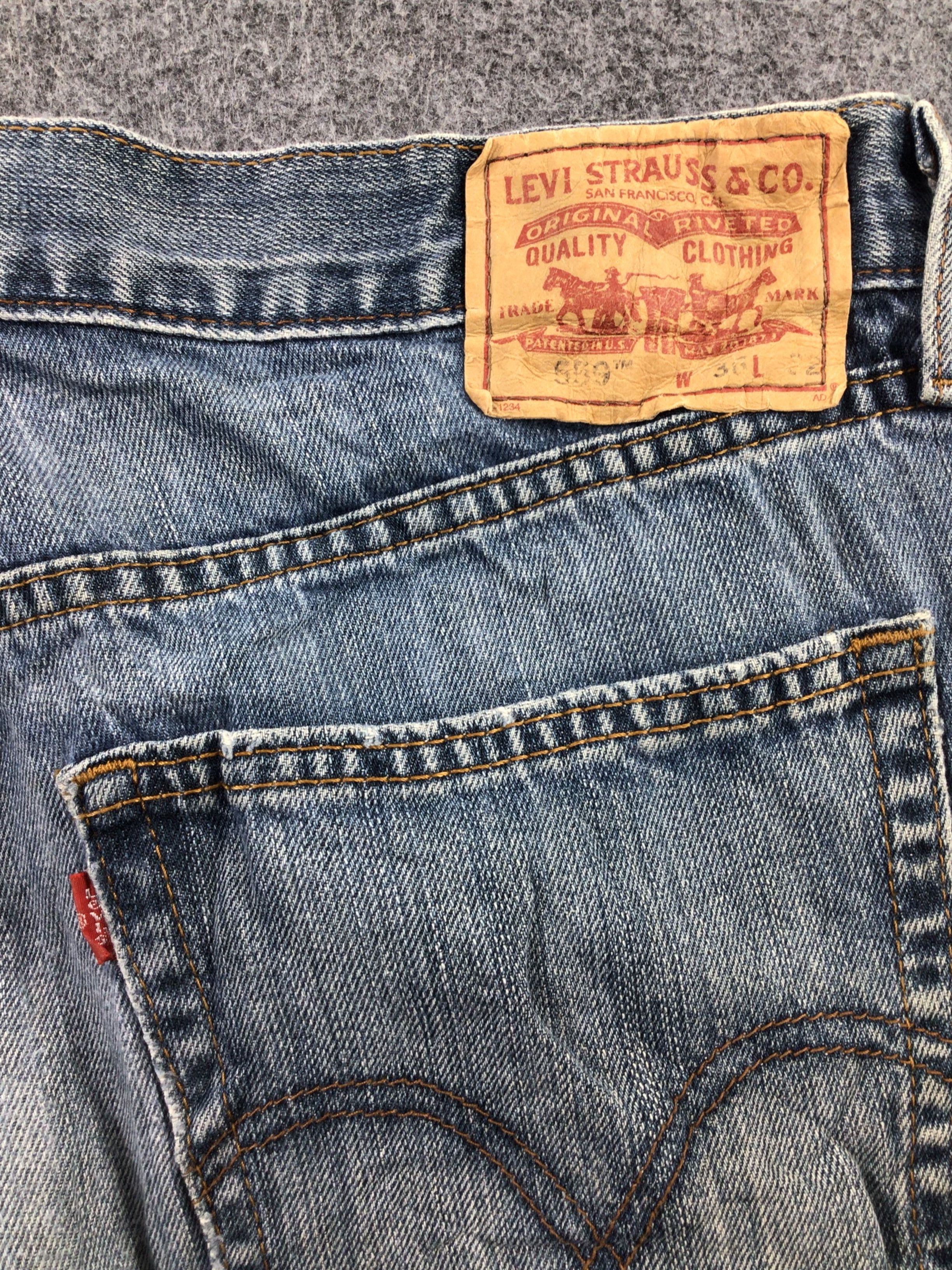 Levi's Vintage Levis Jeans Lot 559 Straight Pants-J830 Size US 36 / EU 52 - 5 Thumbnail