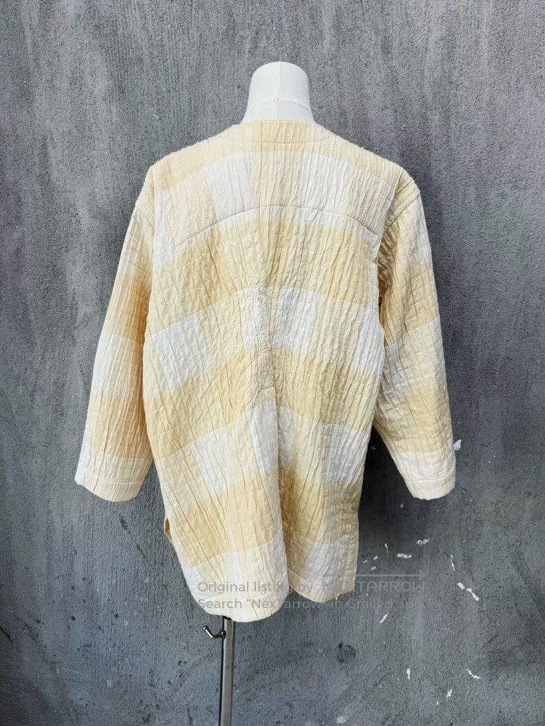 Issey Miyake Issey Miyake Haori Blend Textured Cardigan Size M / US 6-8 / IT 42-44 - 3 Thumbnail