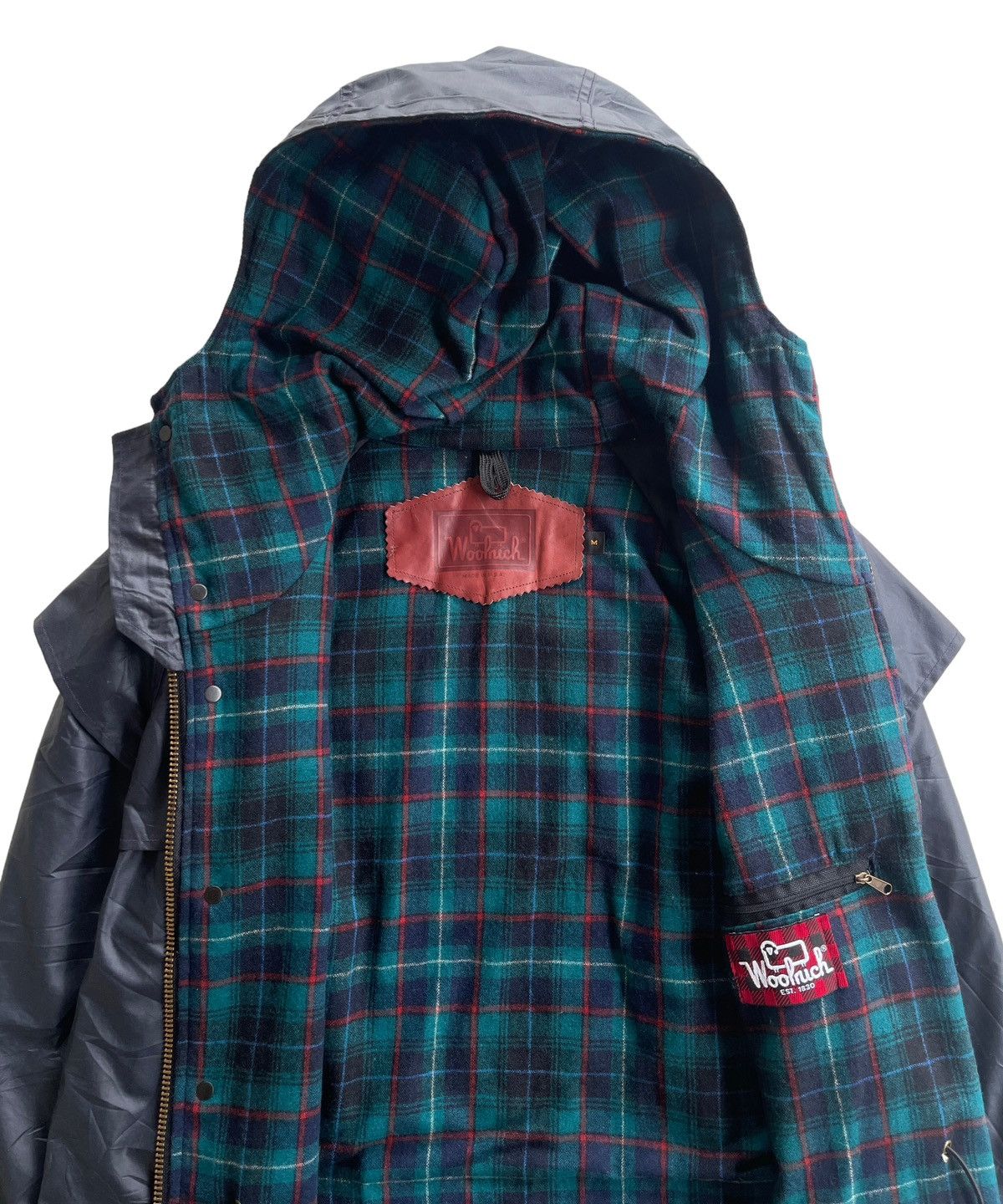 Woolrich Woolen Mills GRAIL🔥80s Woolrich Wax Water Resistant Wool Lined Parkas Size US M / EU 48-50 / 2 - 9 Thumbnail