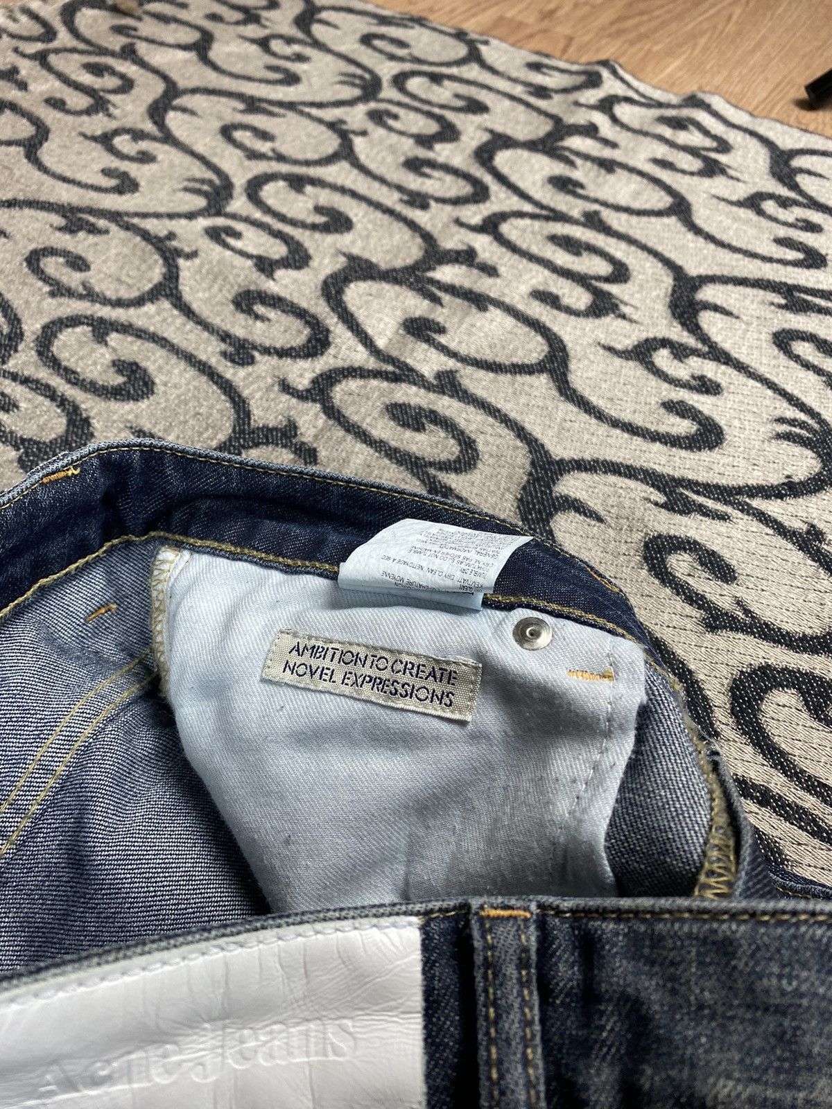 Acne Studios × Vintage Vintage Acne Studios Jeans Stone Washed Denim Streetwear Size 28" / US 6 / IT 42 - 10 Thumbnail