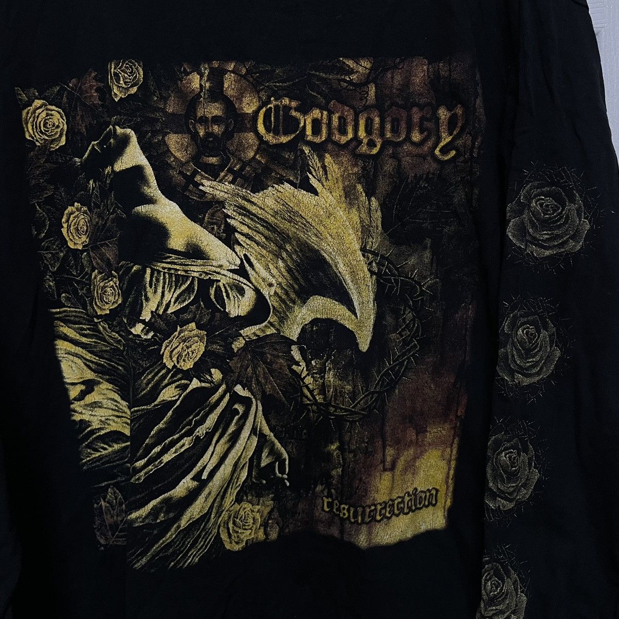 Band Tees × Vintage Vintage 1998 GODGORY Resurrection Tee Death shirt ozzy devou Size US M / EU 48-50 / 2 - 3 Thumbnail