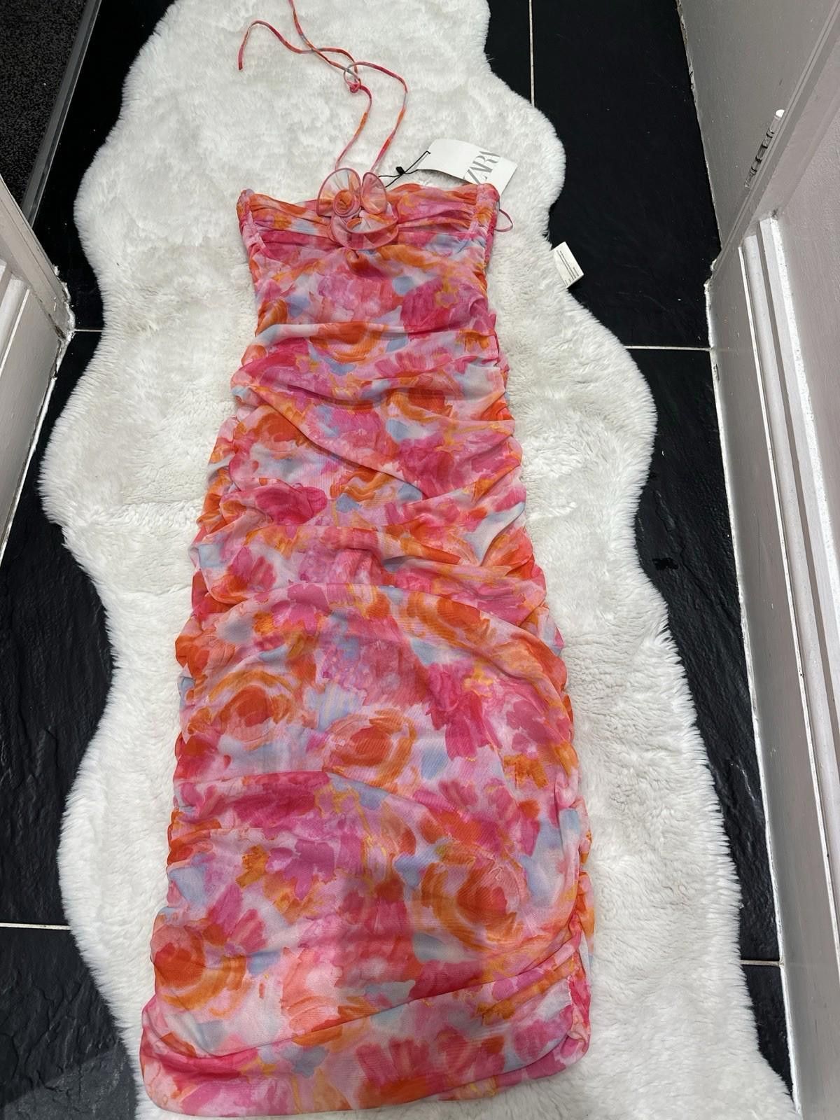 Zara ZARA Midi Tulle dress Size S / US 4 / IT 40 - 4 Thumbnail