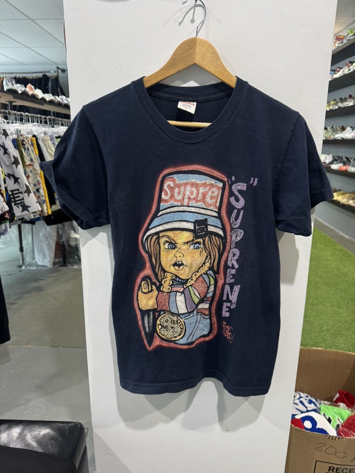 Supreme Chucky Tシャツ Sサイズ ネイビー Supreme Chucky Tシャツ Sサイズ ネイビー