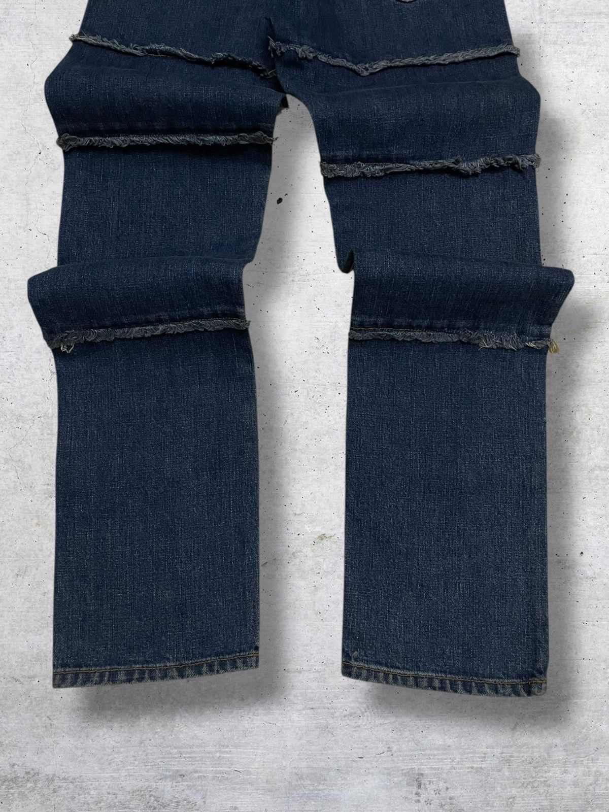 Yasuyuki Ishii VINTAGE YASUYUKI IISHI OG JAPAN DESIGNER ARCHIVE KINKY DENIM Size US 29 - 10 Thumbnail