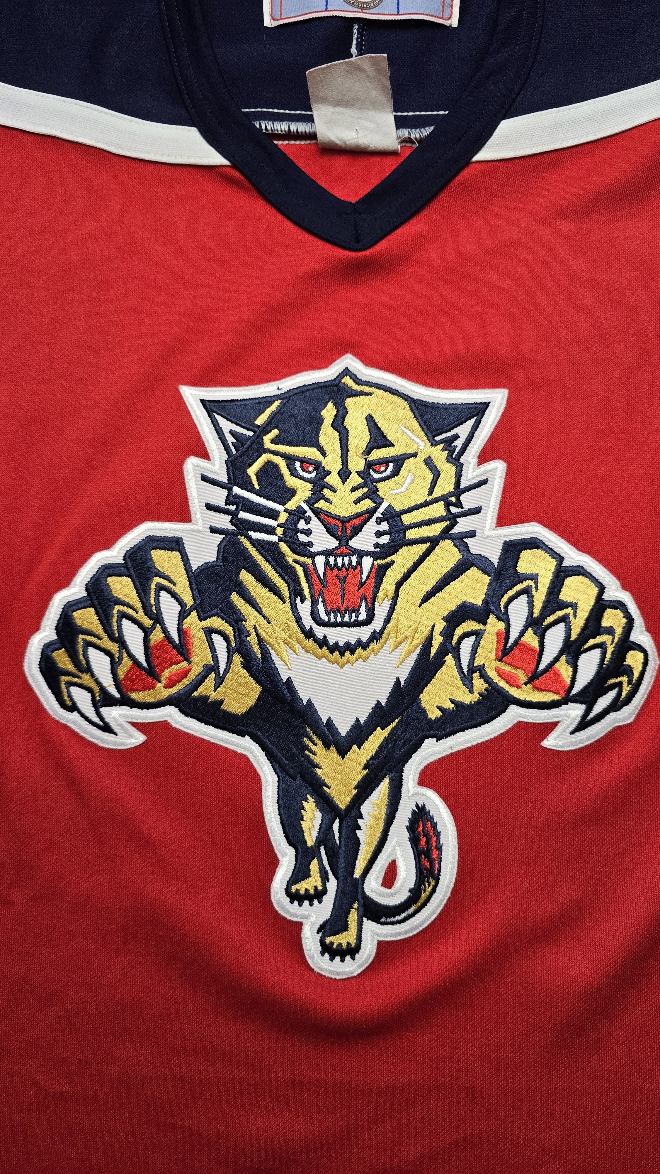 Ccm Vintage 90s CCM Florida Panthers NHL Hockey Jersey Size US XL / EU 56 / 4 - 10 Thumbnail