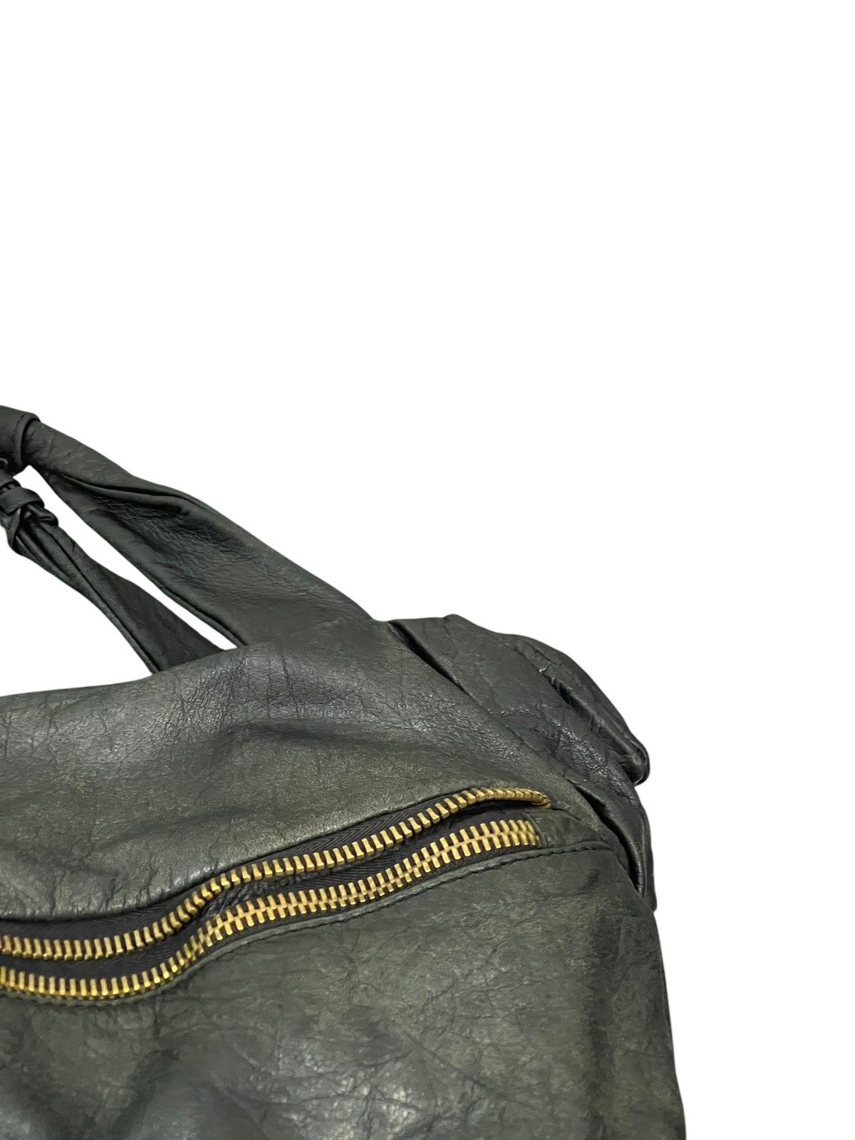 Genuine Leather Full Leather Del Conte Italy Hand Shoulder Bag 1🟩5 Size ONE SIZE - 11 Thumbnail