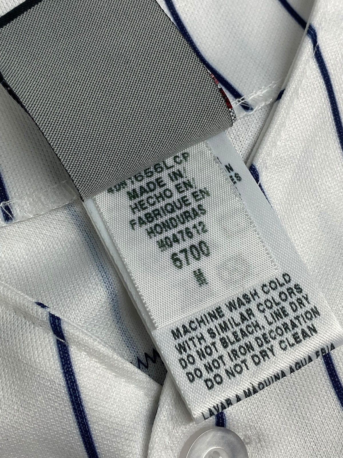 MLB 🔥 VINTAGE MLB NY YANKEES ELLSBURY JERSEY STRIPED ICONIC Size US M / EU 48-50 / 2 - 12 Thumbnail