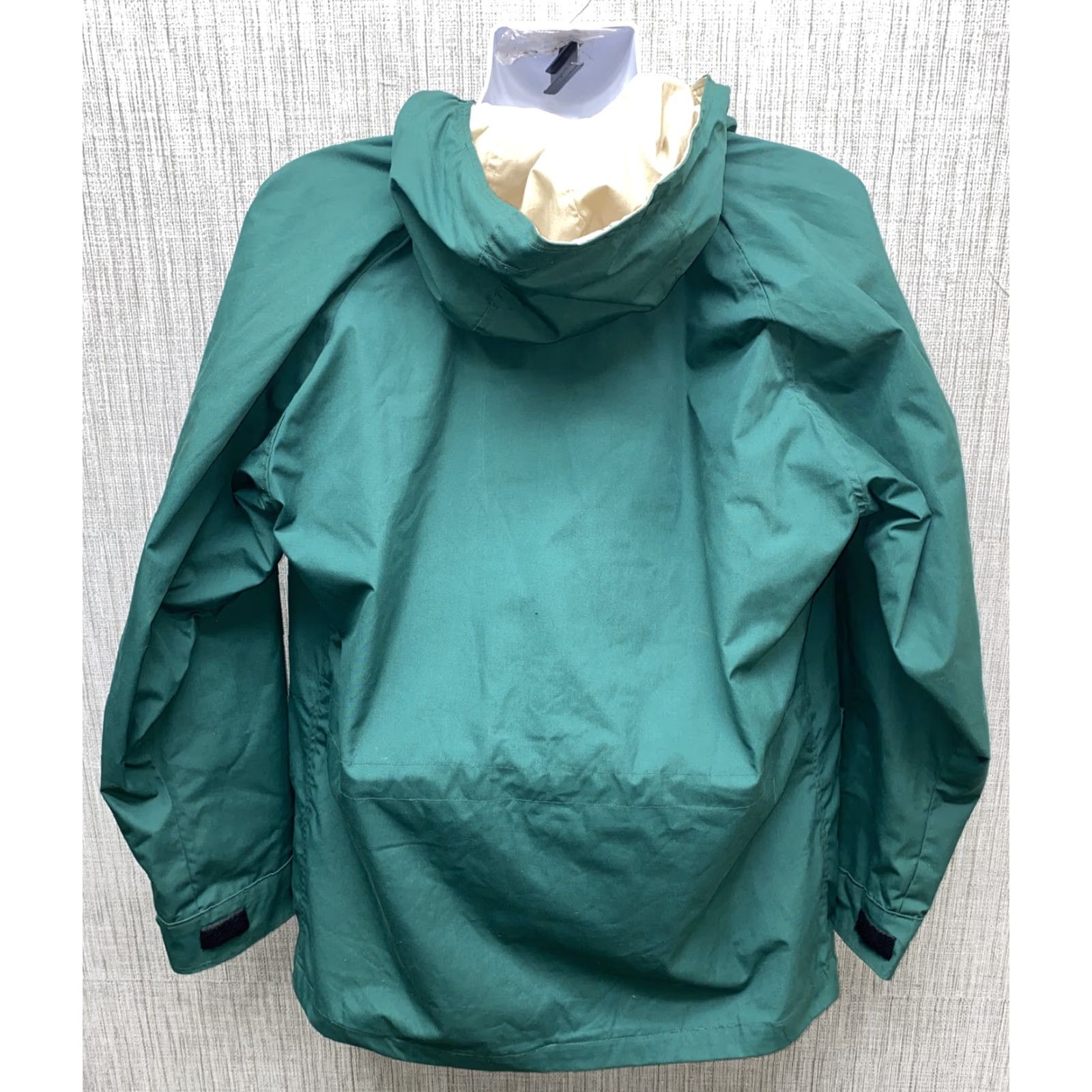 Altra Altra Mens Green Polyester/Cotton Full Zip Hooded Rain Jacket Size L Size US L / EU 52-54 / 3 - 5 Thumbnail