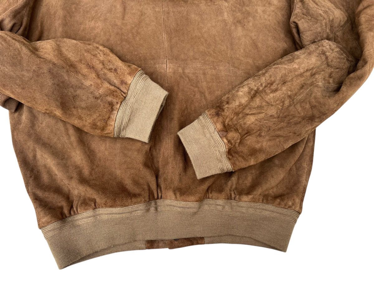 Beams Plus Quttrocchi X Beams Stains Patina Suede Leather Jacket Size US M / EU 48-50 / 2 - 24 Thumbnail