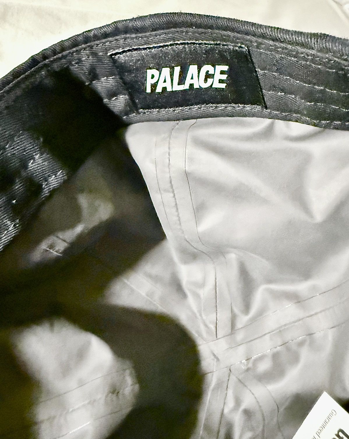 Palace Palace BASICALLY A GORE-TEX 6-PANEL Hat Baseball Cap Black Size ONE SIZE - 6 Thumbnail