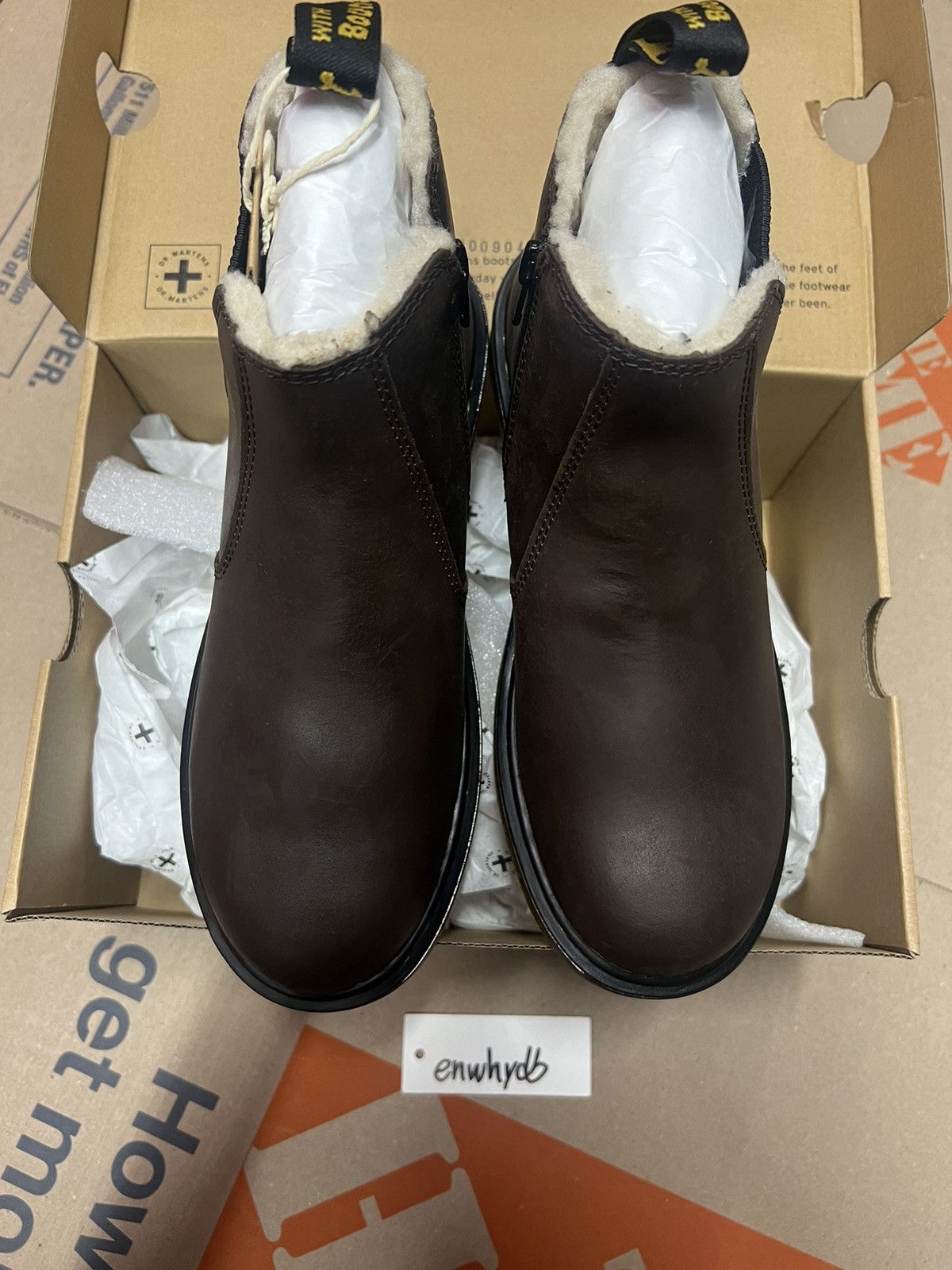 Dr. Martens Dr. Martens Kids Collection 2976 Leonore Dark Brown Size US 6 / IT 36 - 2 Thumbnail