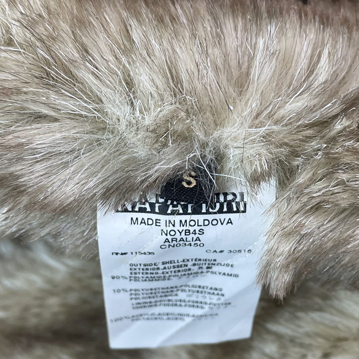 If Six Was Nine × Japanese Brand × Napapijri Avant Garde Opium Y2K Faux Fur Jacket Rick Owens Carti Style Size S / US 4 / IT 40 - 24 Thumbnail