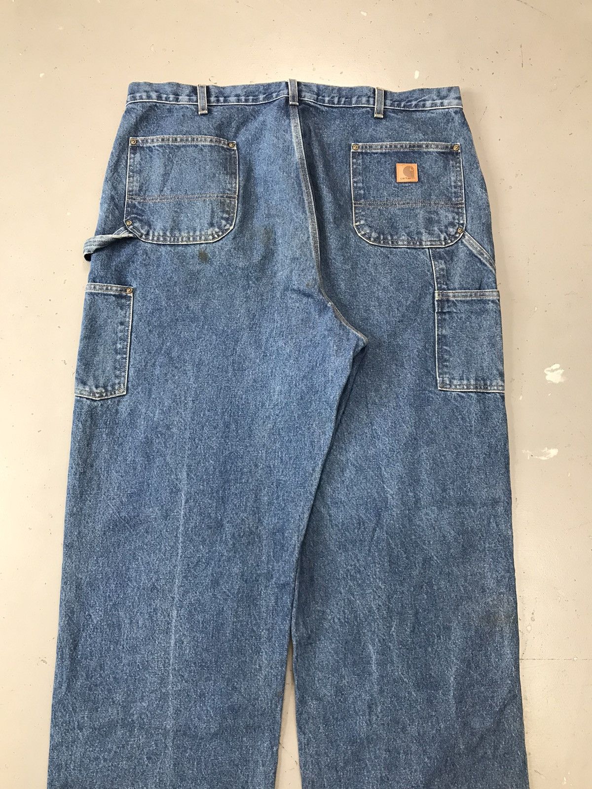 Carhartt × Vintage Vintage Carhartt B73 DST double knee denim Size US 44 / EU 60 - 9 Thumbnail