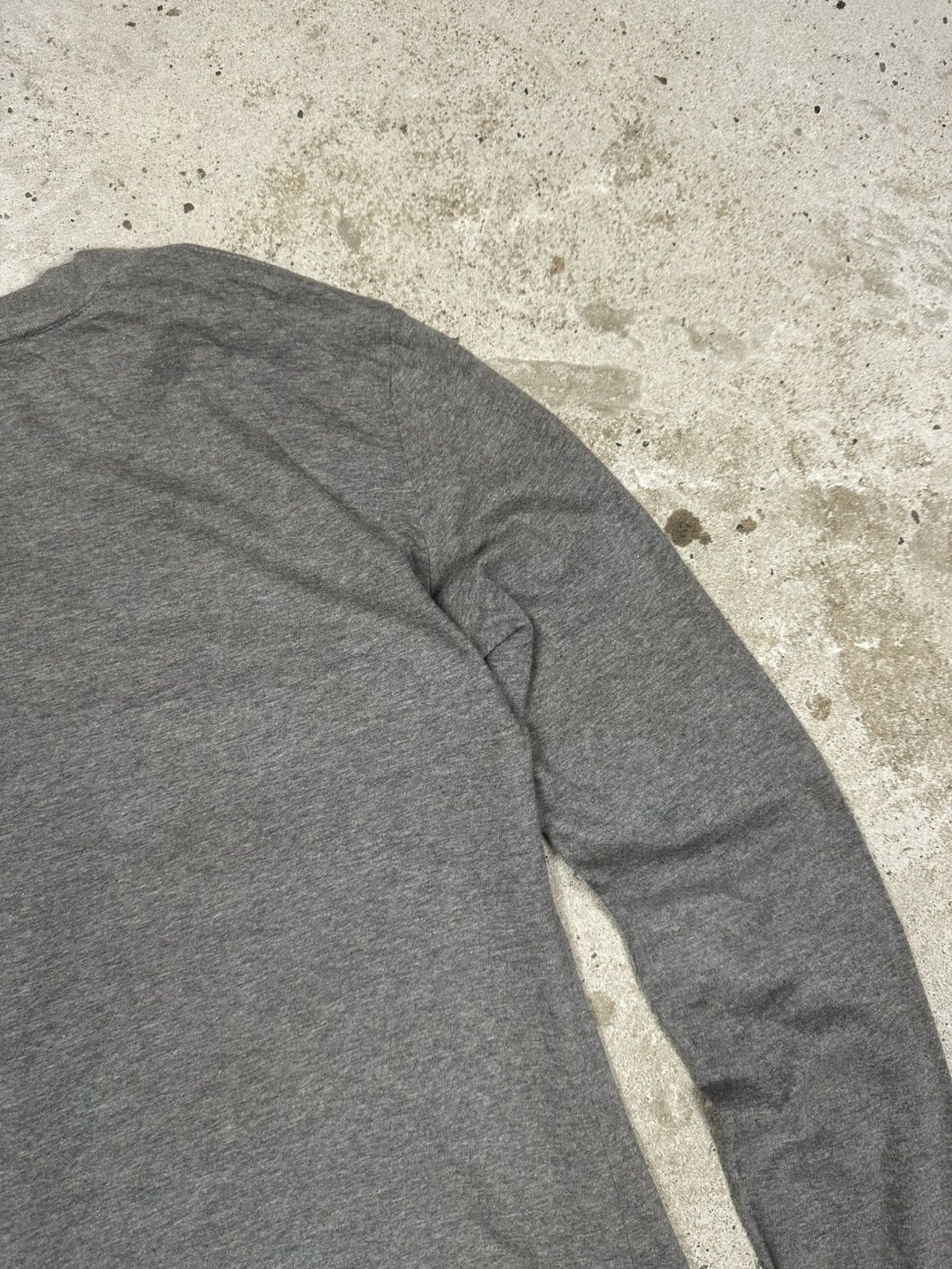 Dolce & Gabbana 2010s Dolce & Gabbana Catholic Grey Long Sleeve Tee Size S / US 4 / IT 40 - 14 Thumbnail