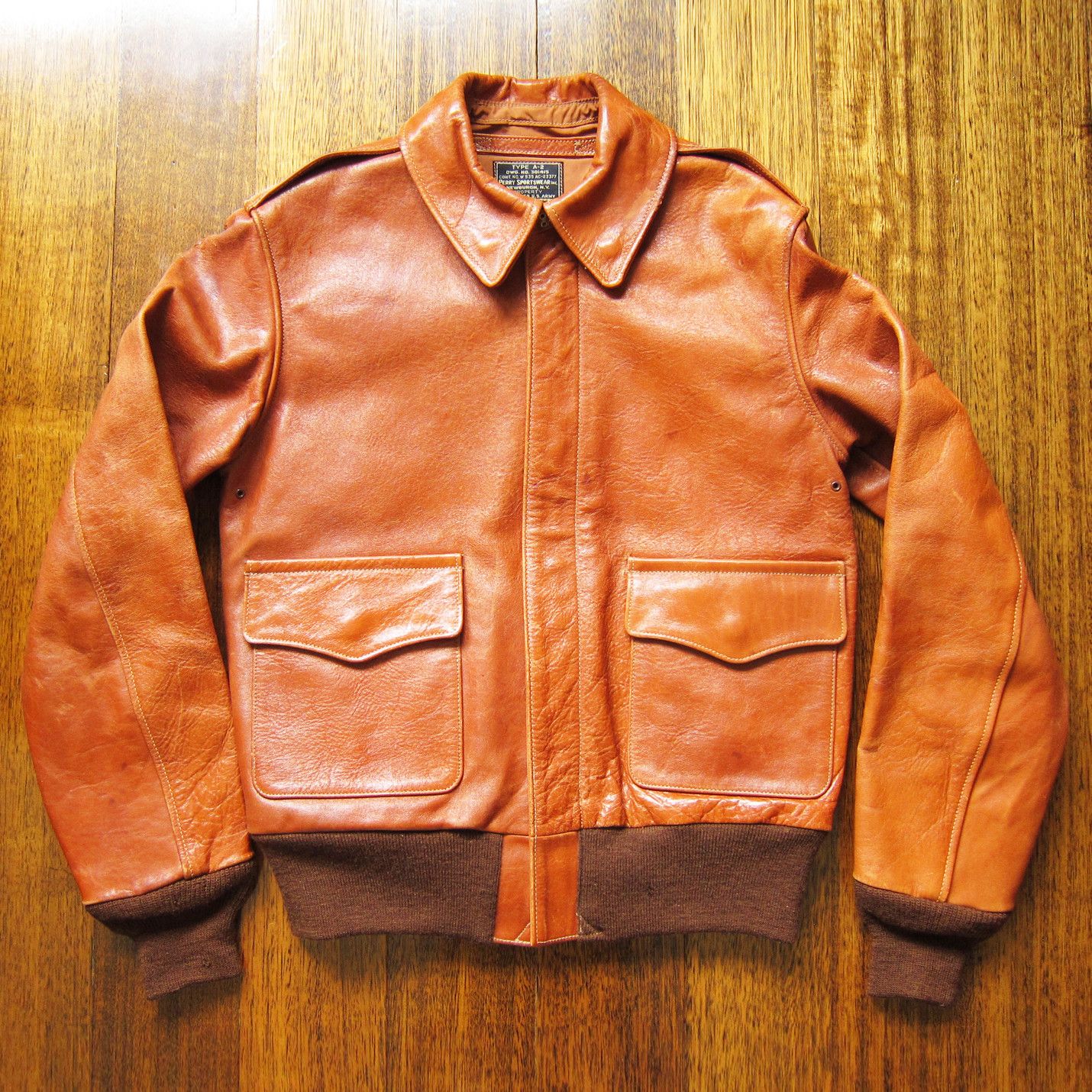 Buzz Rickson's Buzz Rickson’s / Horsehide Type A-2 Pilots Jacket Size XS 34 Size US XS / EU 42 / 0 - 17 Thumbnail